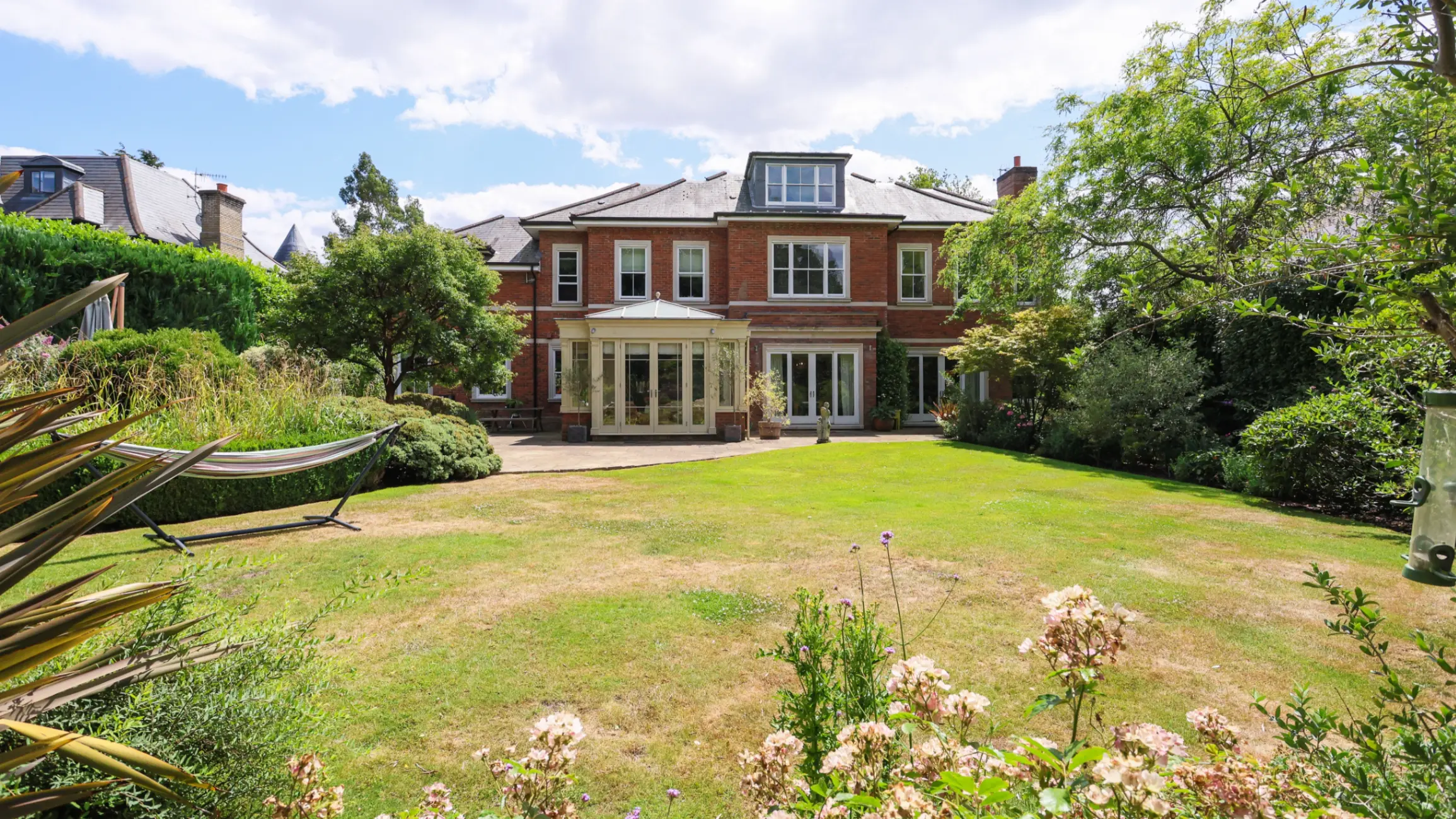 Sprawling back garden at Laurel Wood in Eaton Park
