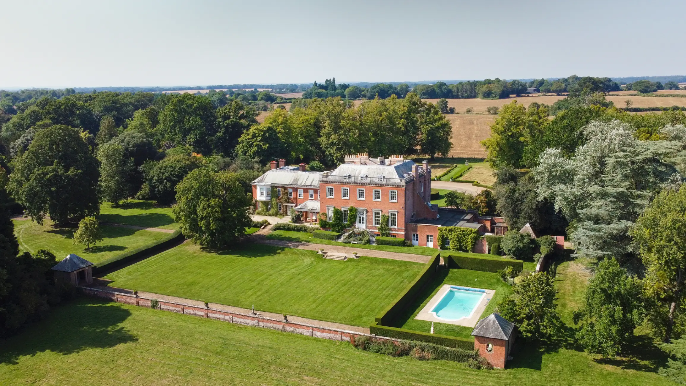 The impressive Moor Park estate