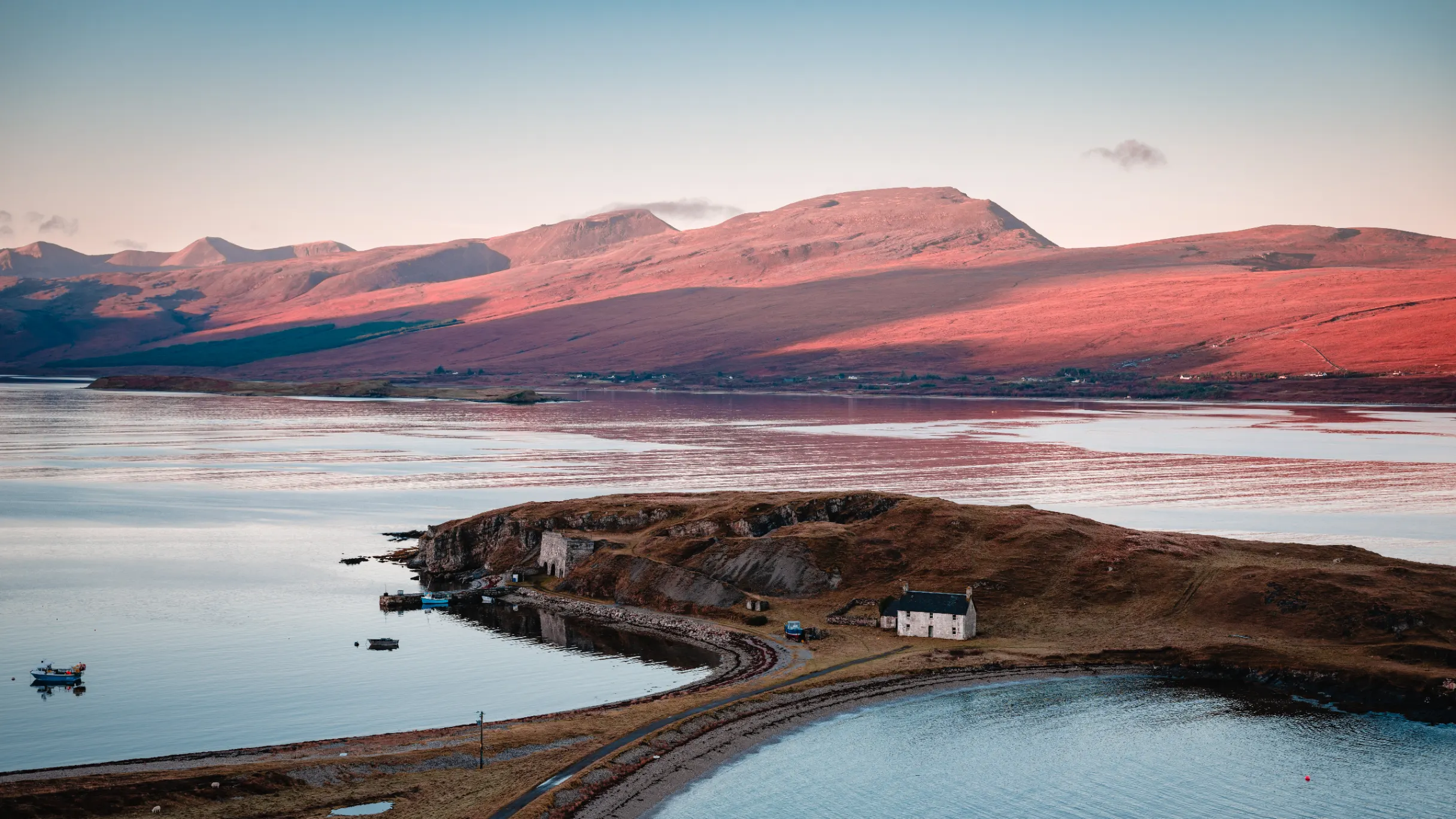 Loch Eriboll at sunrise, Scotland