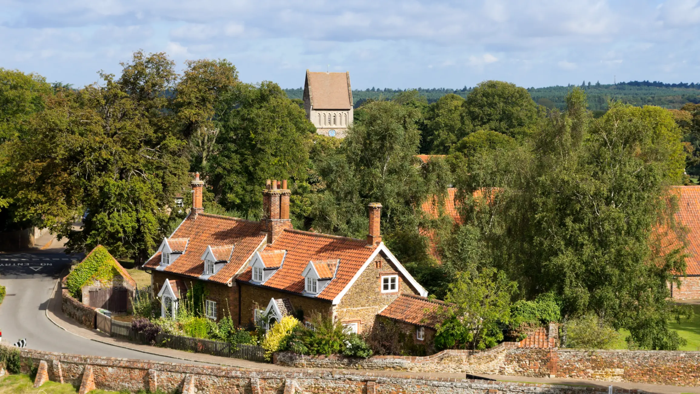 Castle rising village, Norfolk