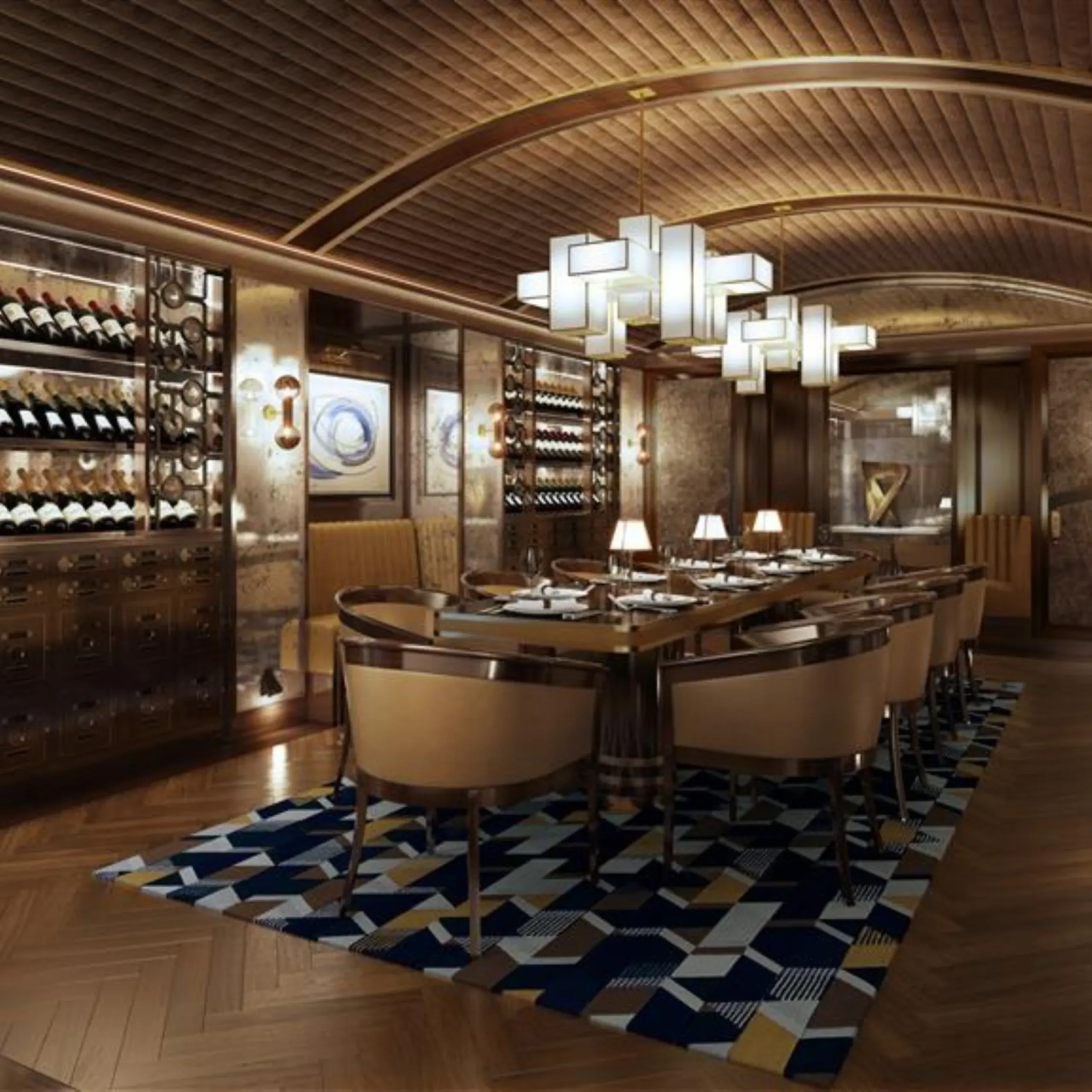 An example of the curated luxury amenities and spaces at Auriens Chelsea