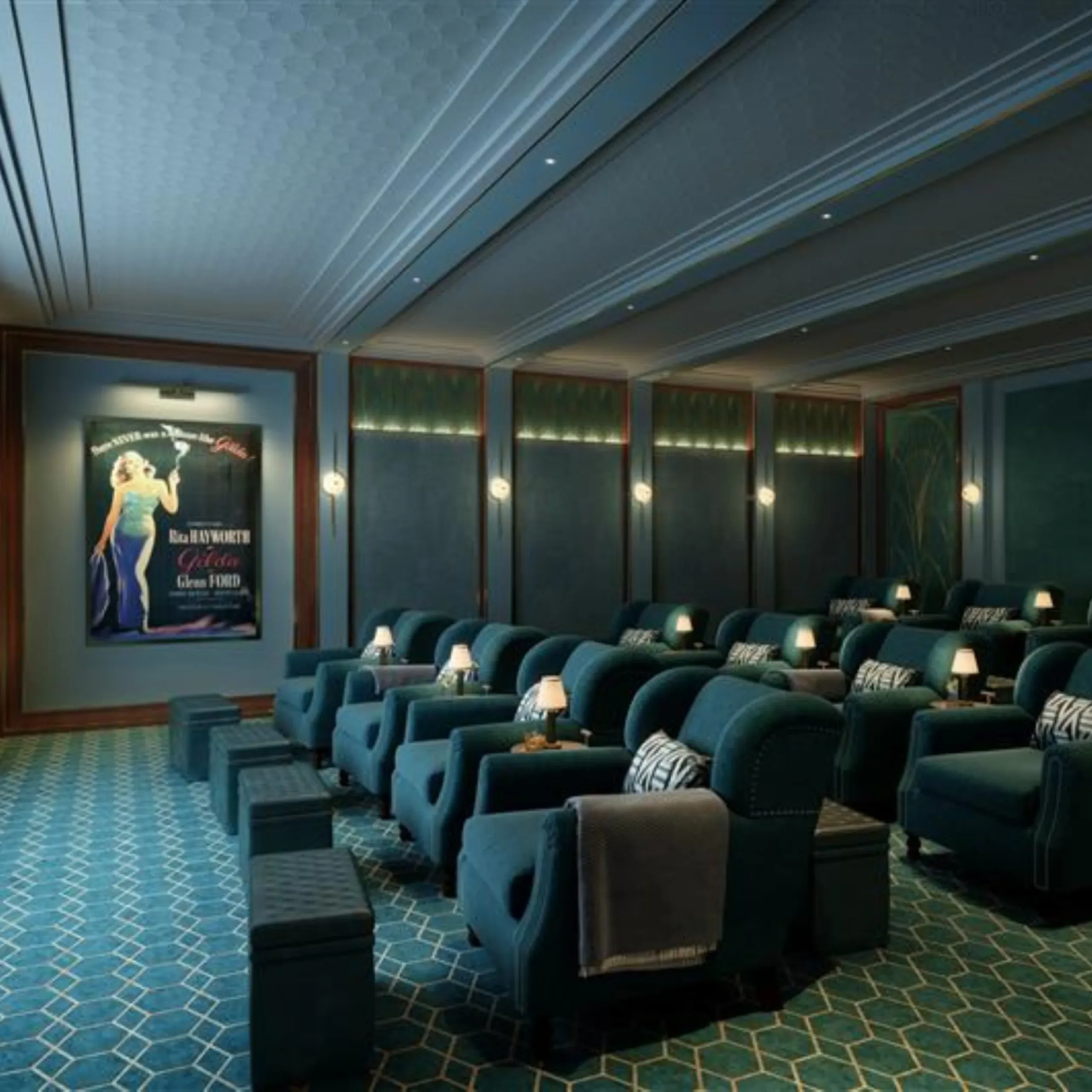 An example of the curated luxury amenities and spaces at Auriens Chelsea