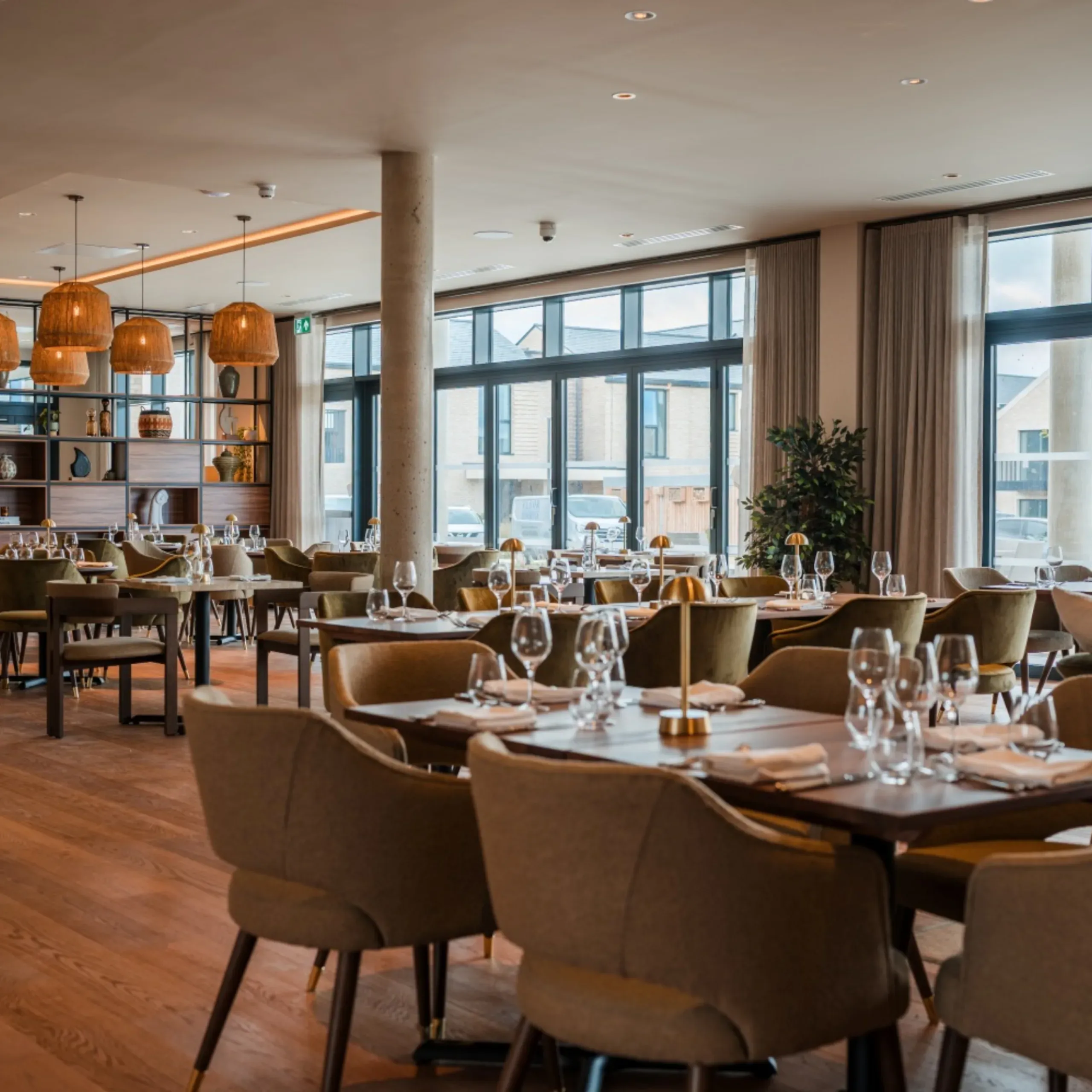 Vibrant social spaces are at the heart of Rangeford Village's offering