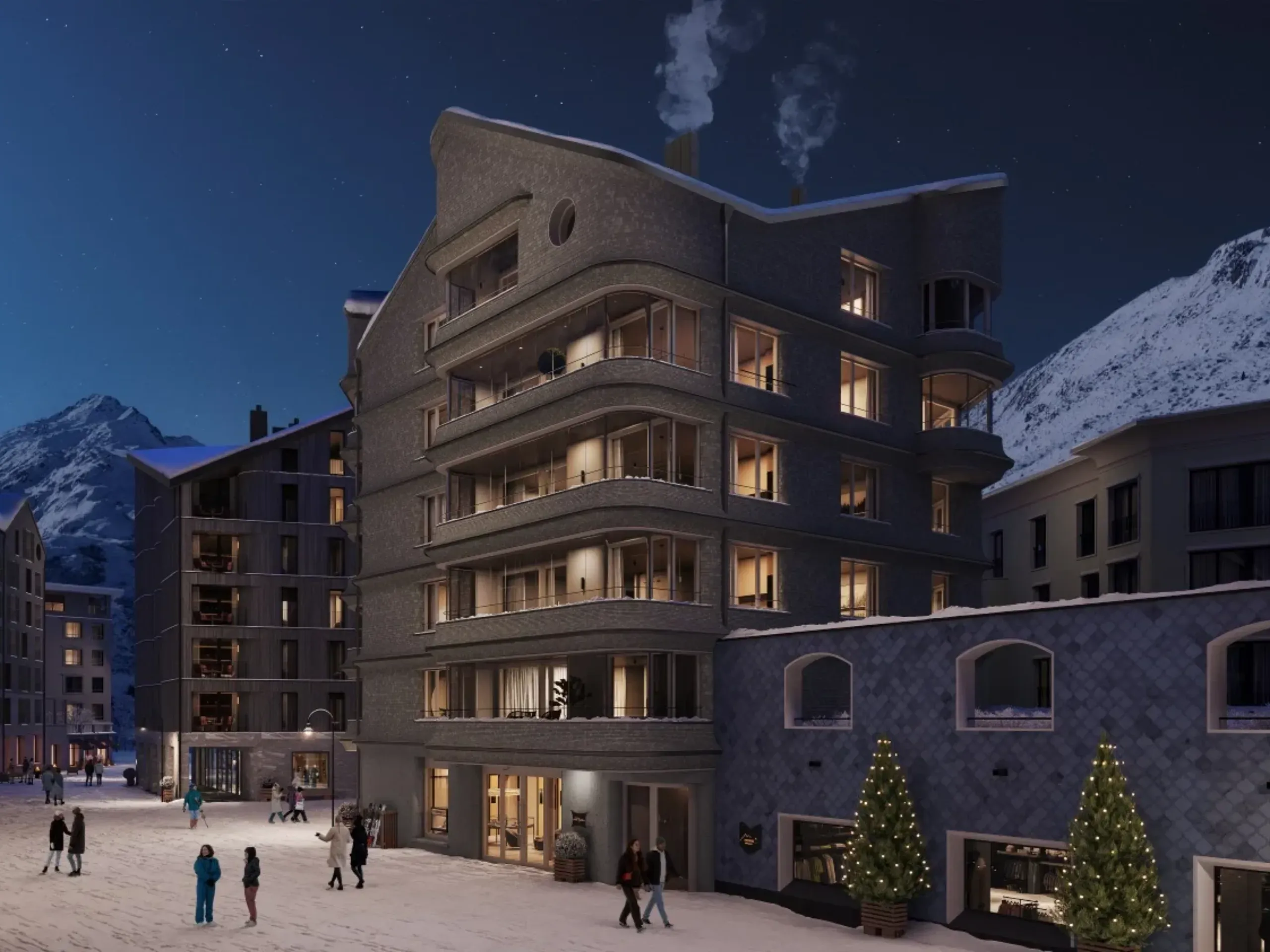 3 bedroom penthouse in Andermatt