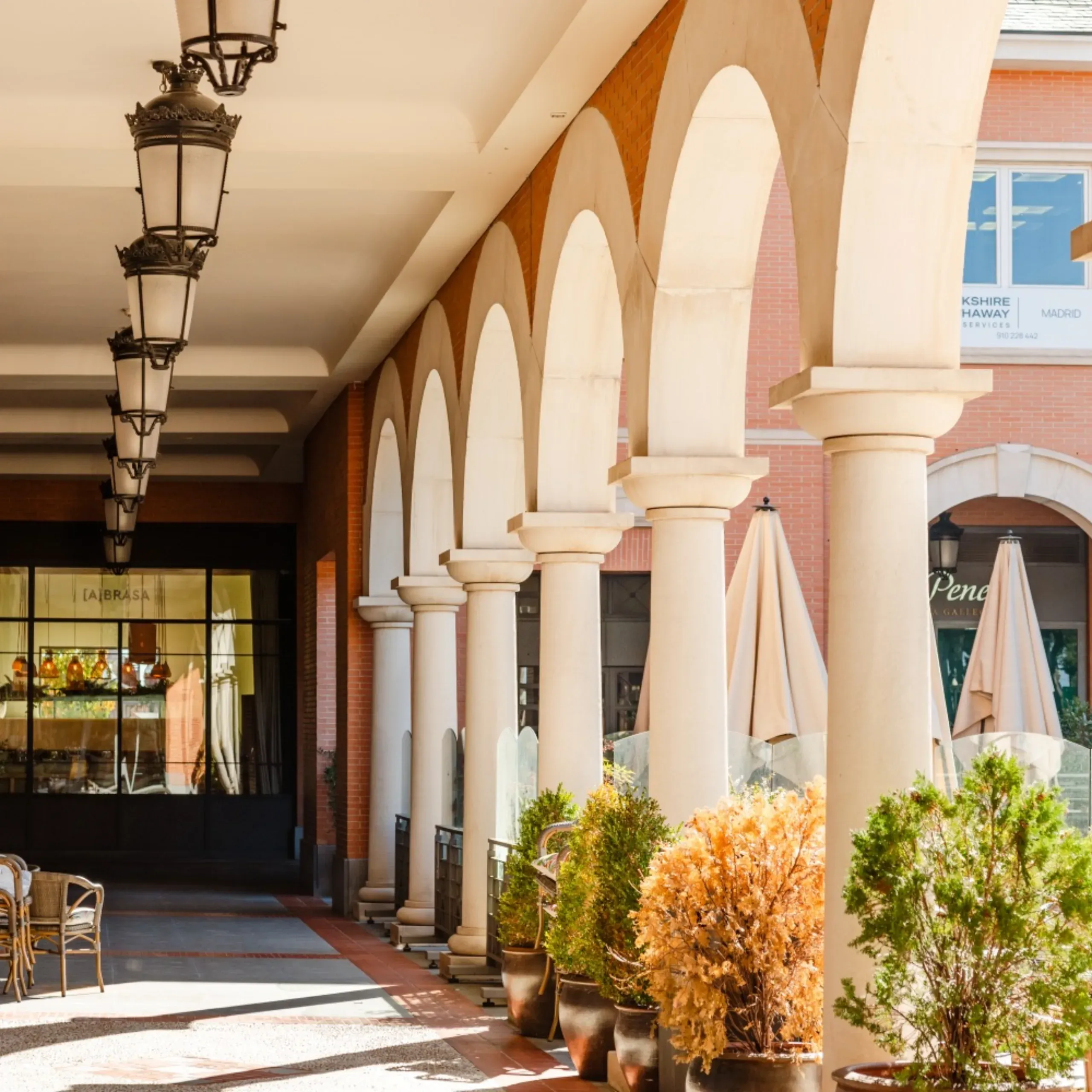 The upscale neighbourhood of La Moraleja