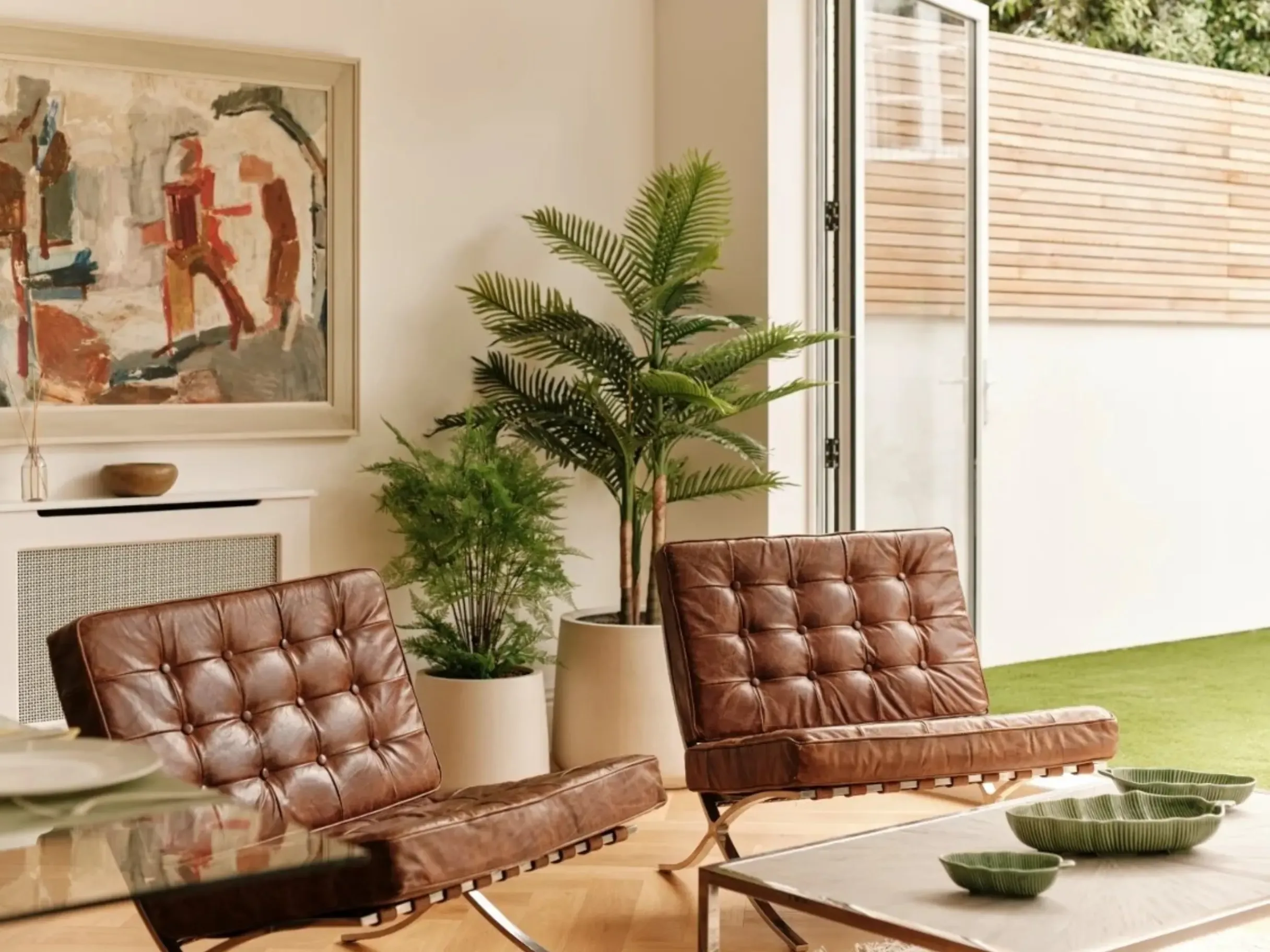 The living room of 30 Chipstead Street