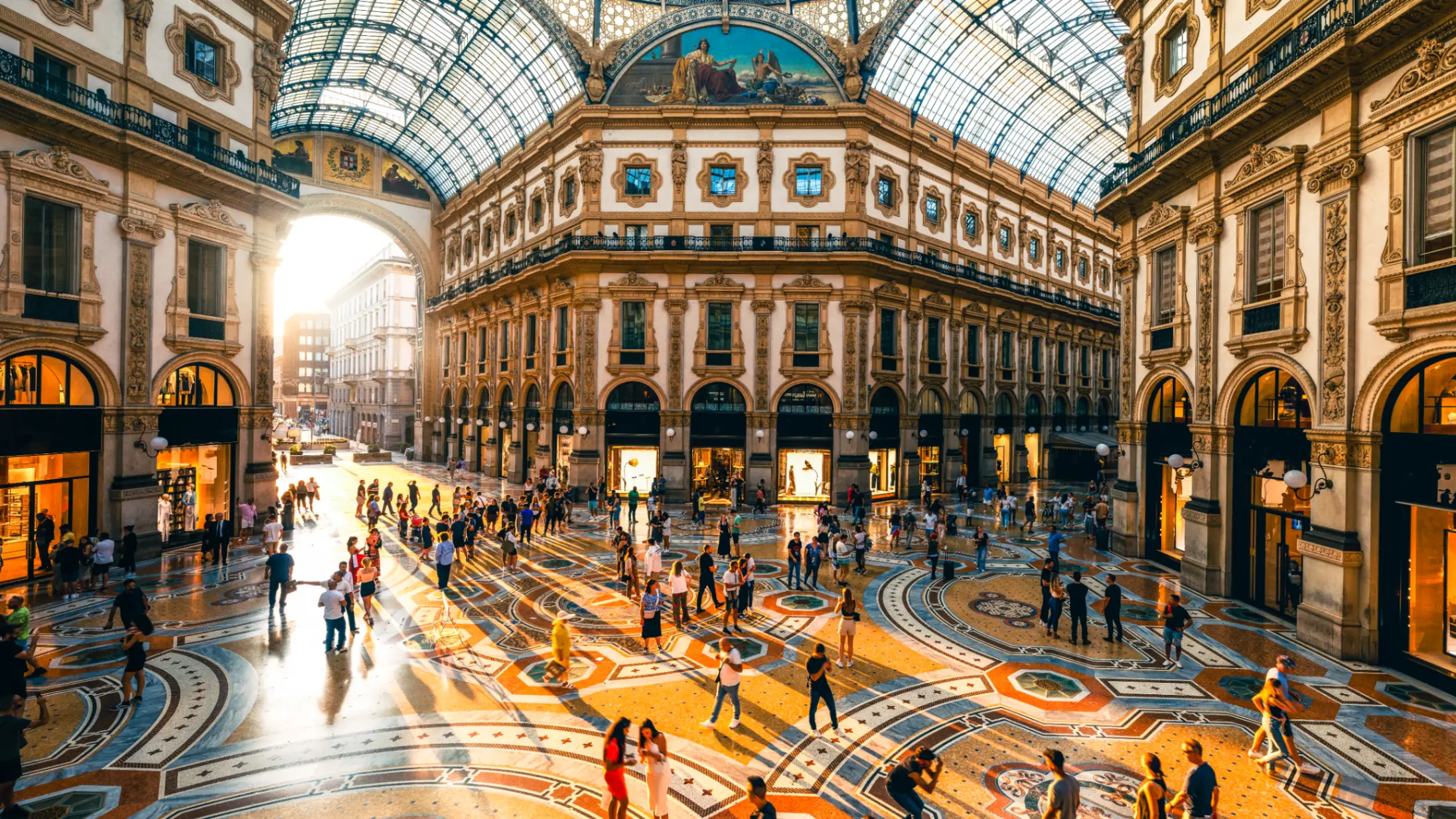Galleria Vittorio Emanuele II in Milan
