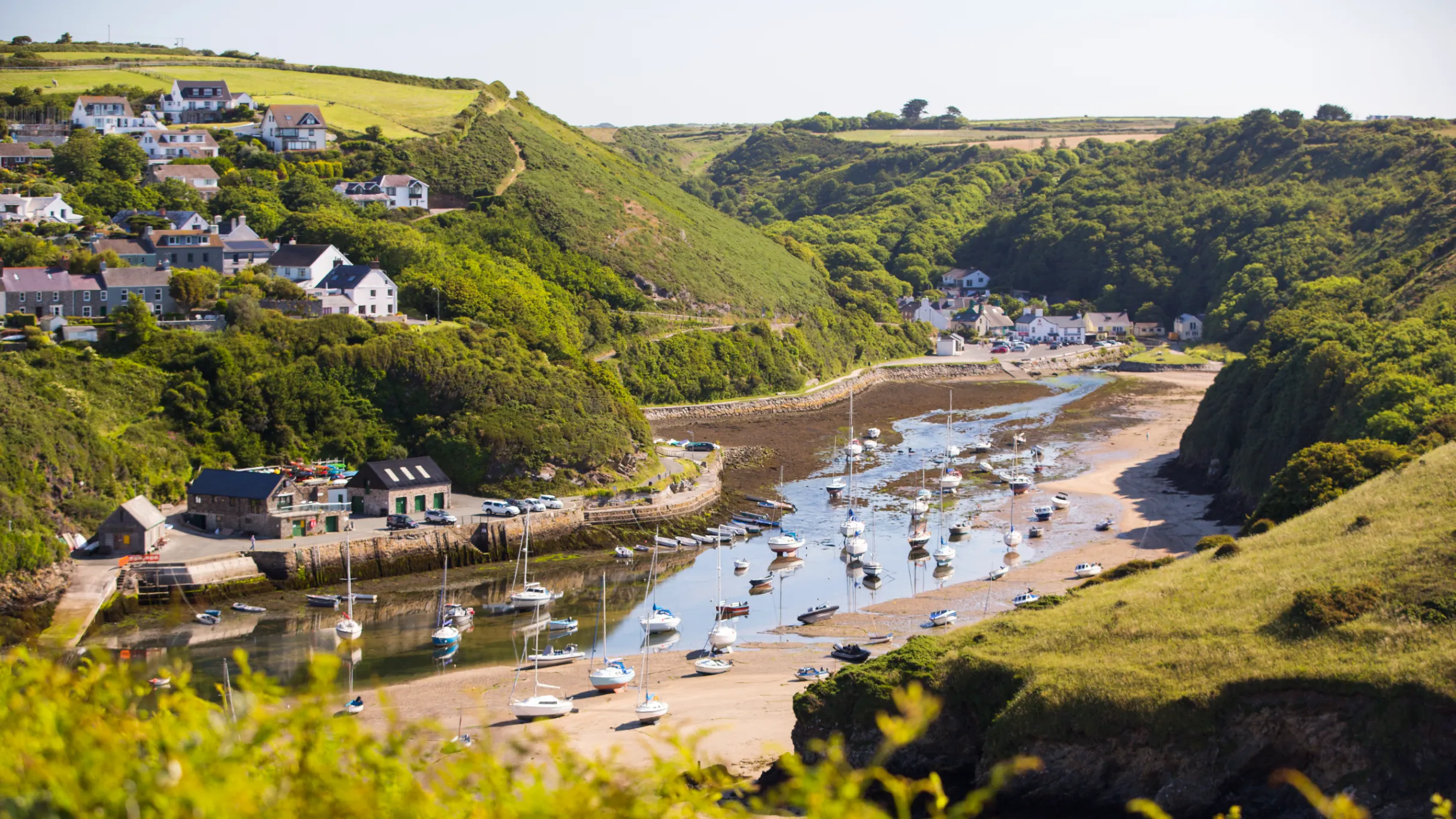 Solva Harbour, Pembrokeshire, Wales