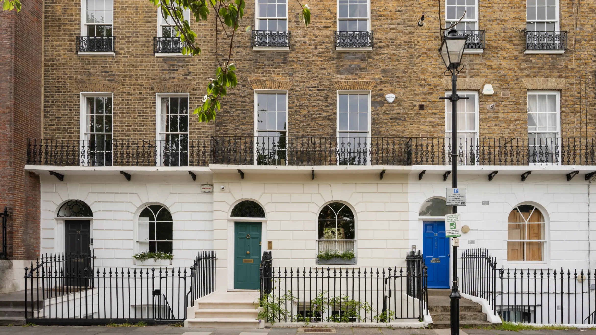 Exterior of Duncan Terrace home