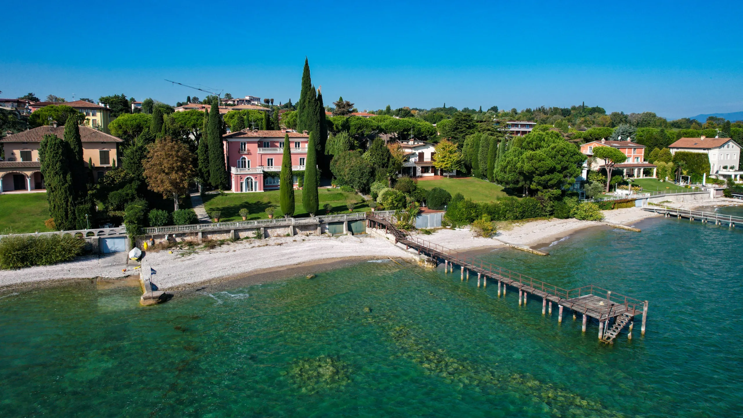 Villa in Lake Garda, Brescia, Lombardy, Italy. Guide price &euro;9,000,000