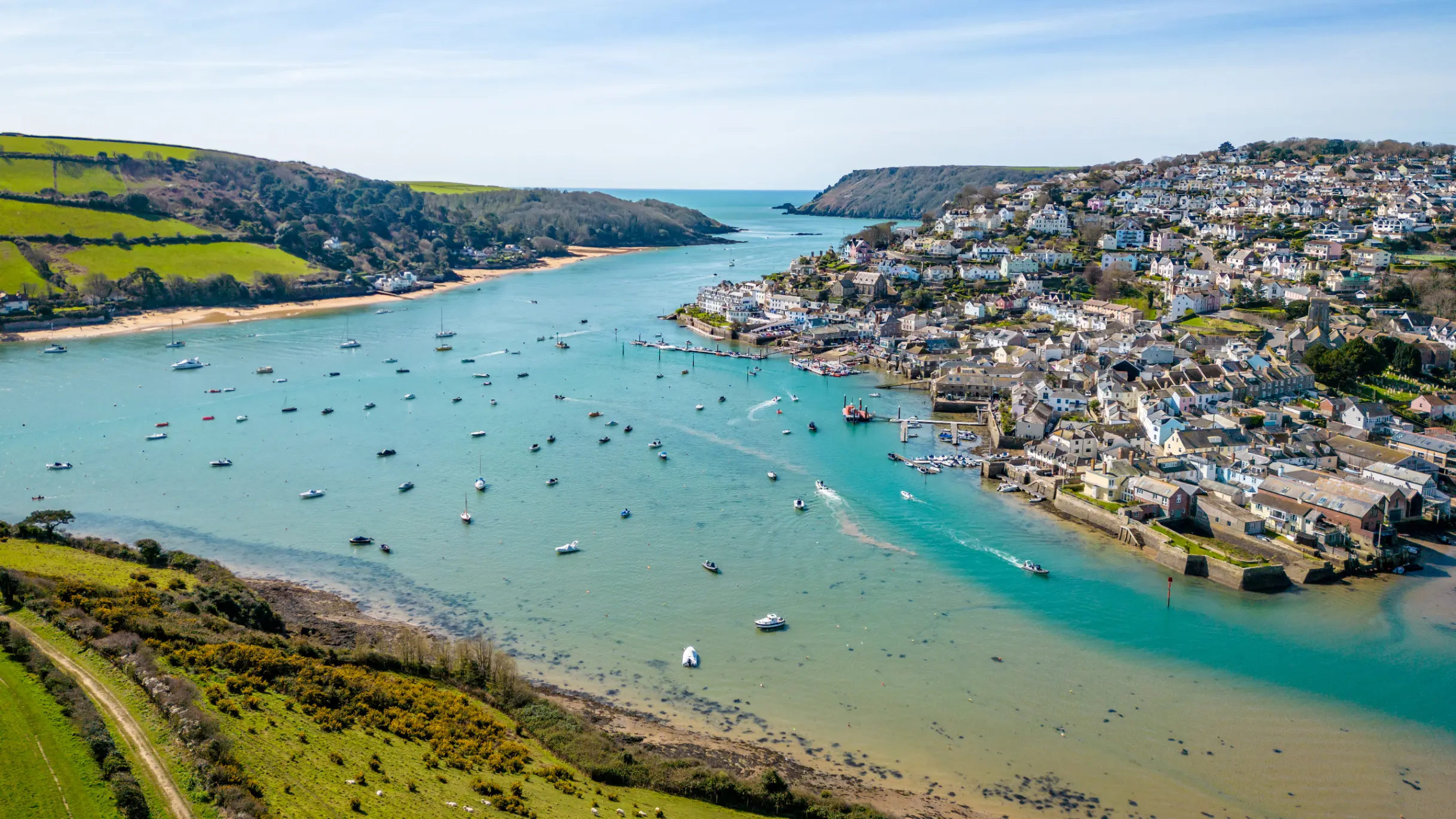 Sea view from Salcombe, Devon