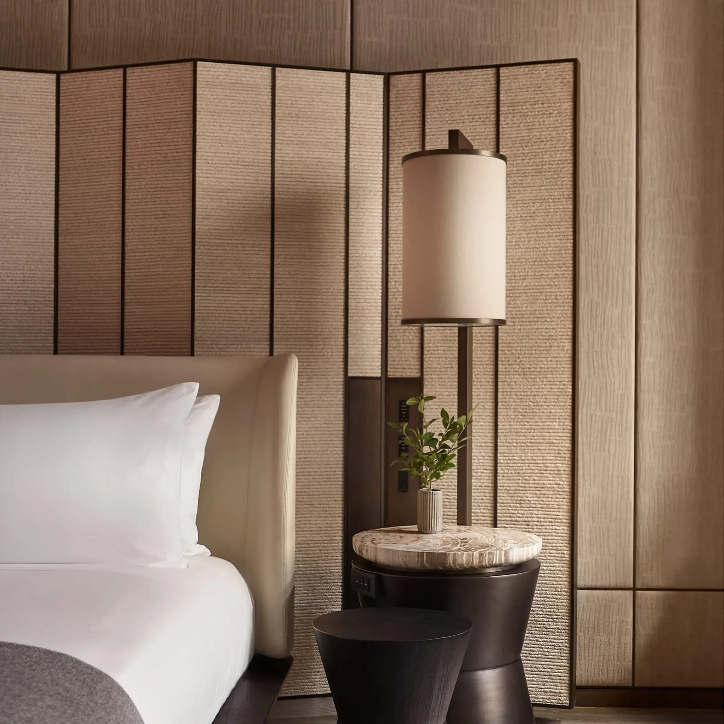 an apartment at the aman new york