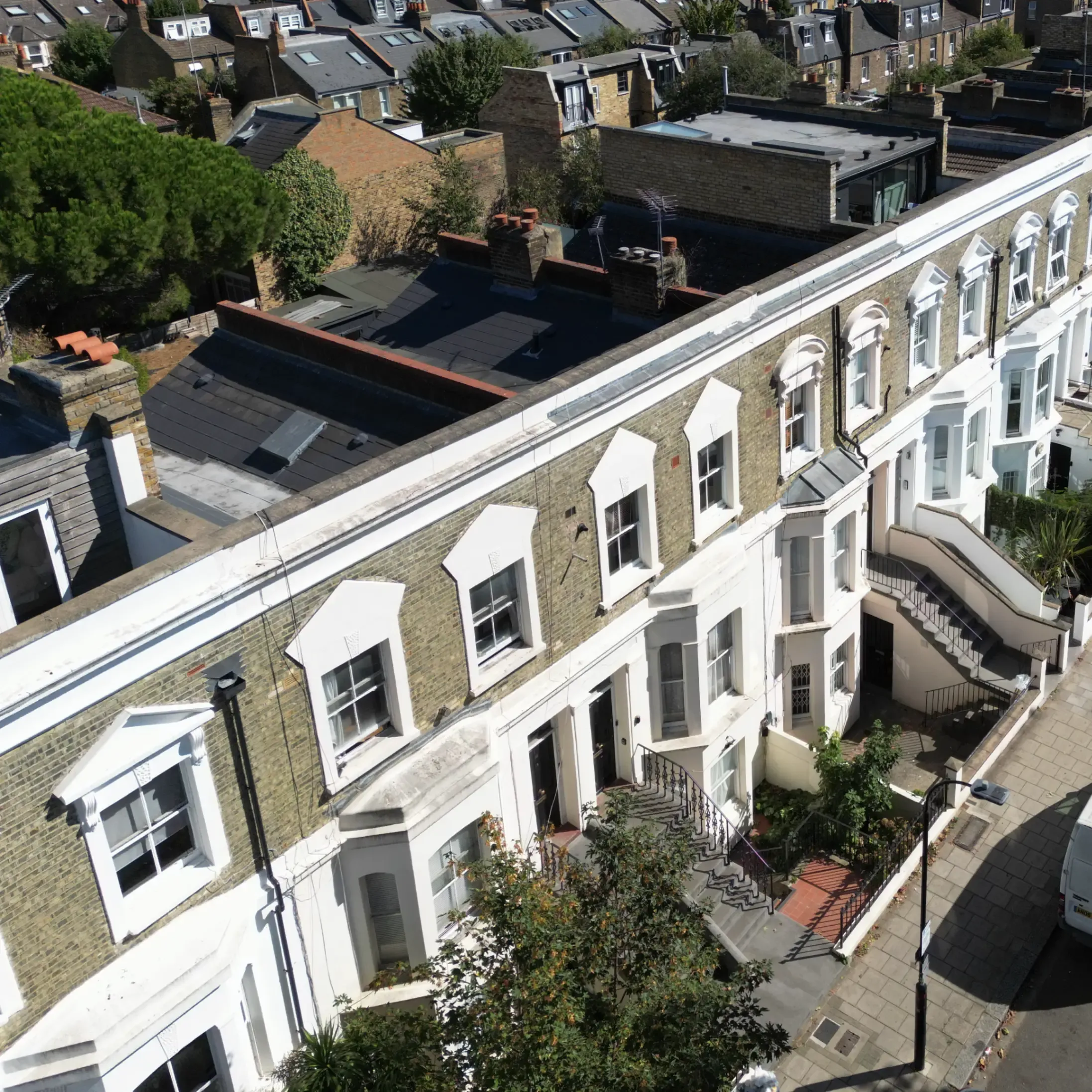 London Terraced Period Housing in Shepherd's Bush