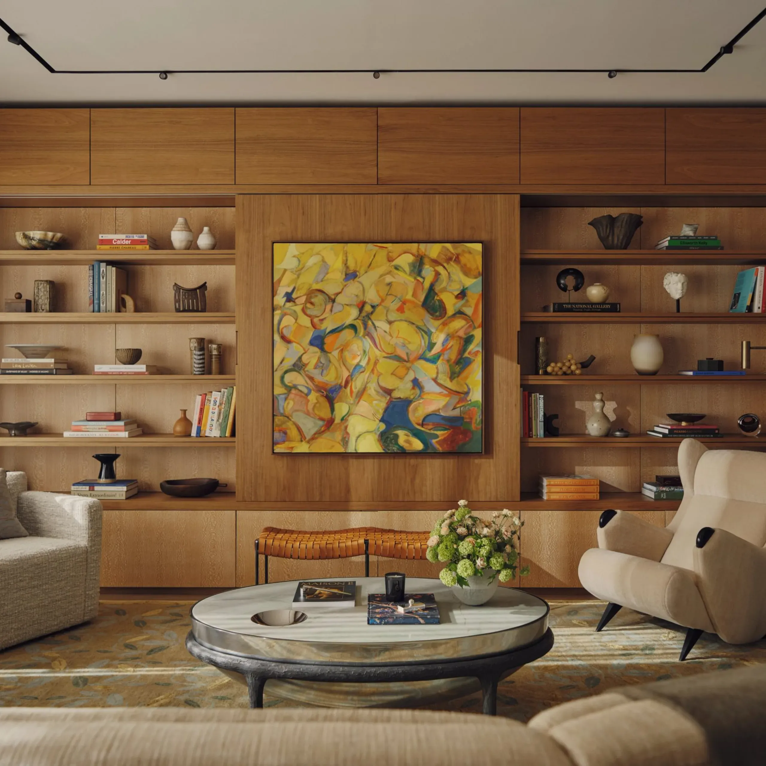 Living room in St John's Wood Square