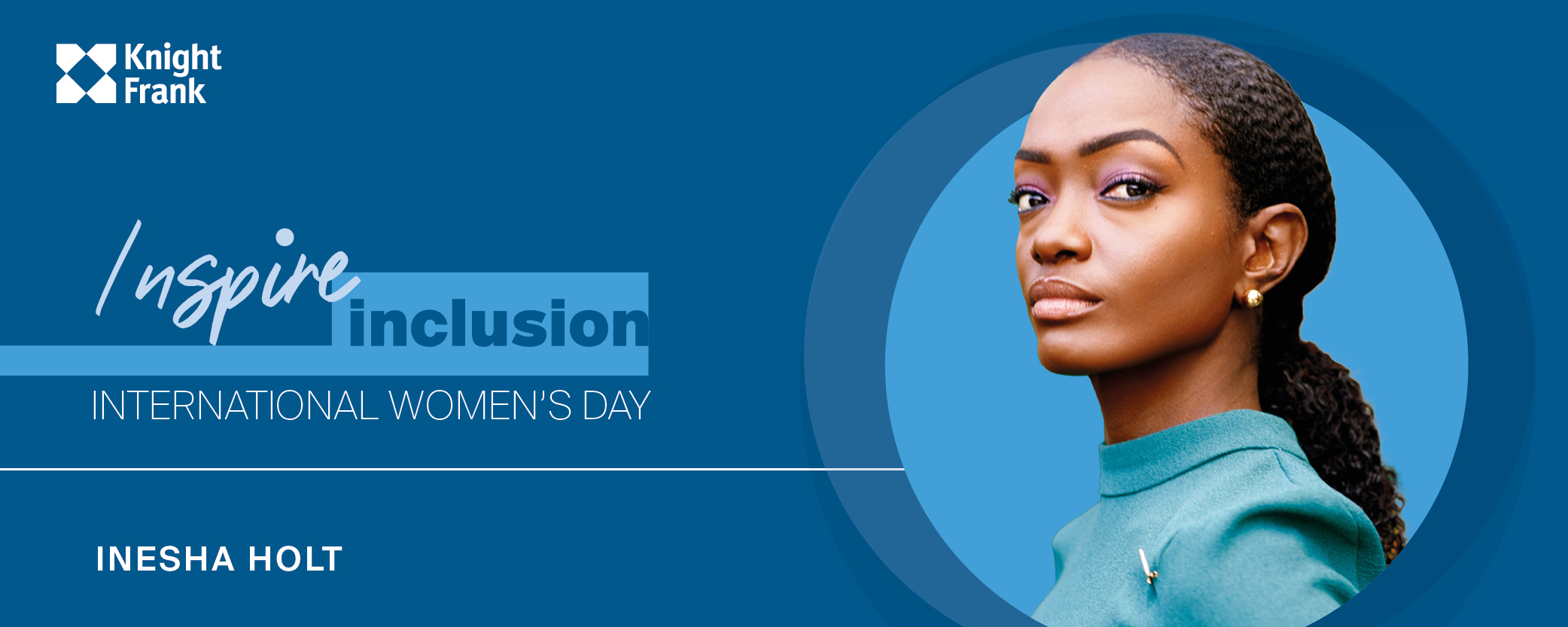 Inesha Holt: “It can be daunting when you don’t see others who look or sound like you.”