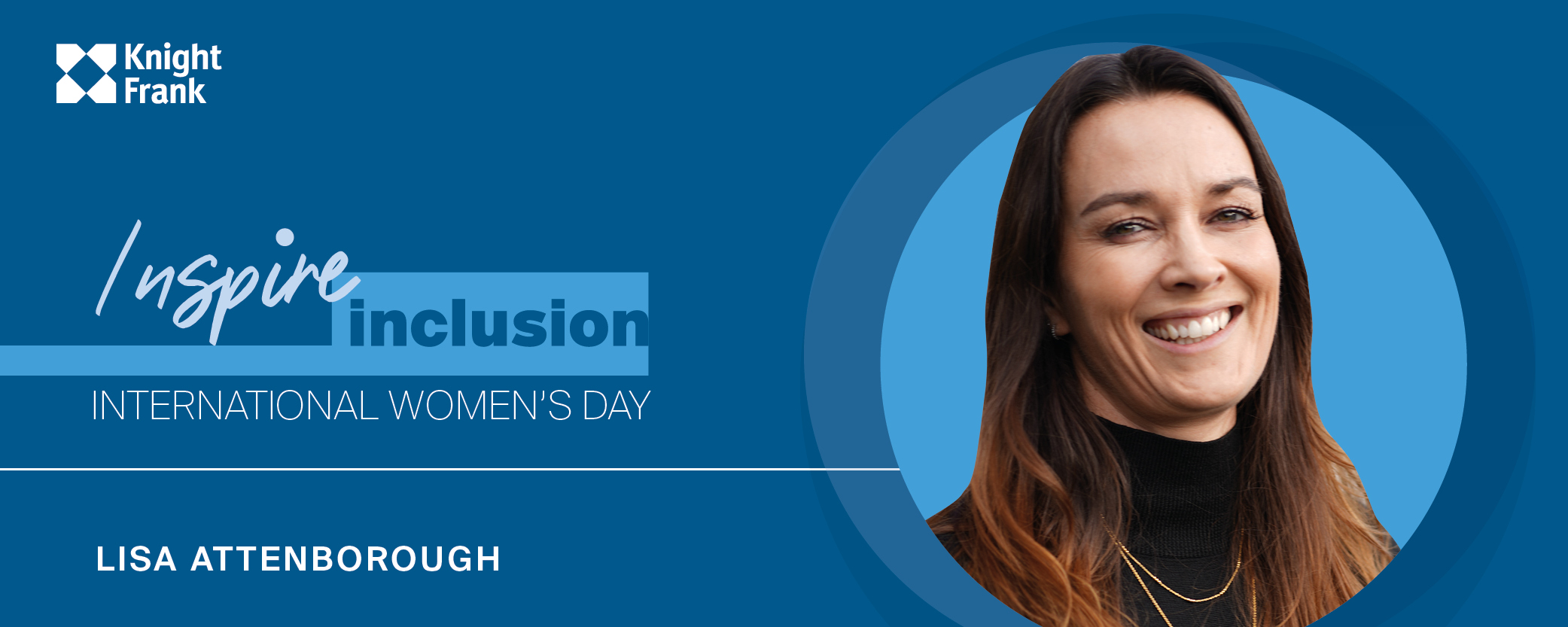 Lisa Attenborough: “There just aren't many female role models at that level in the industry.”