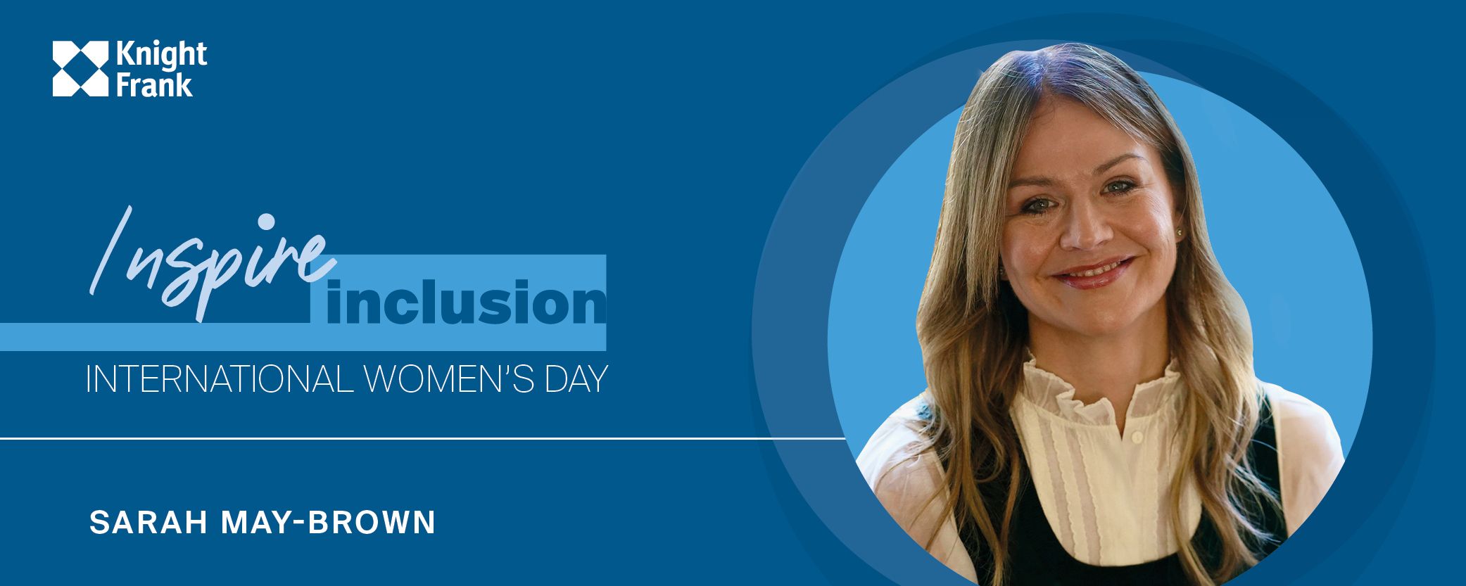 Sarah May-Brown: "I can see more clearly than ever the vision for the business" X