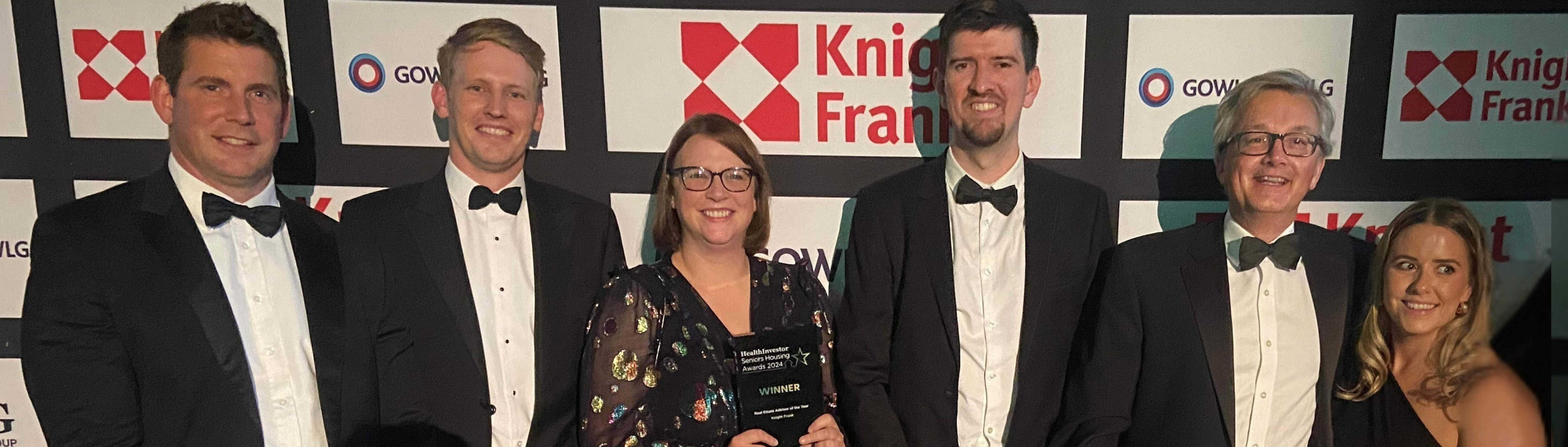 Image of Knight Frank takes home the gold at HealthInvestor Seniors Housing Awards 2025