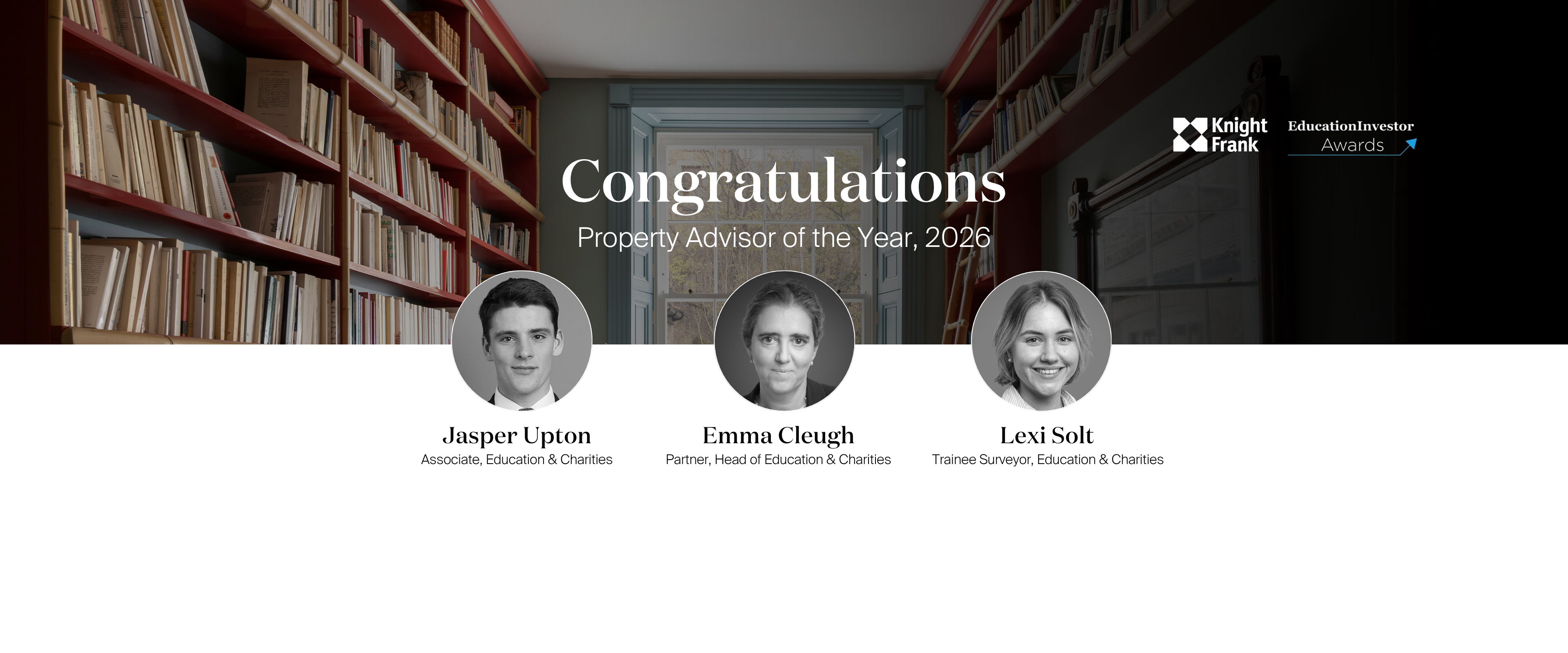 Knight Frank takes home the gold at Education Investor Awards 2026