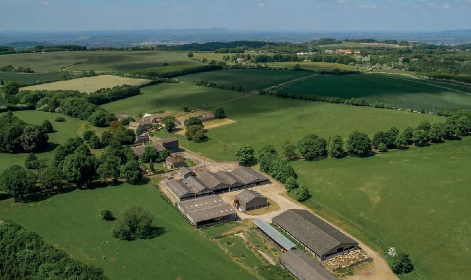 Stockwell Farm from above