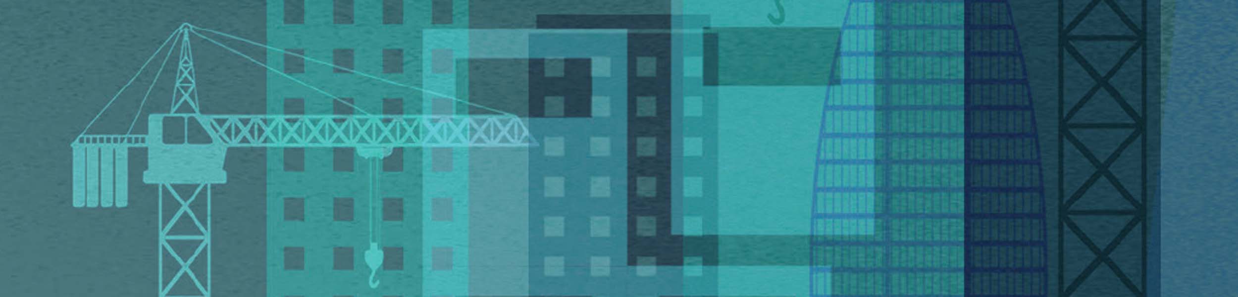 How is supply chain disruption impacting land values in England?