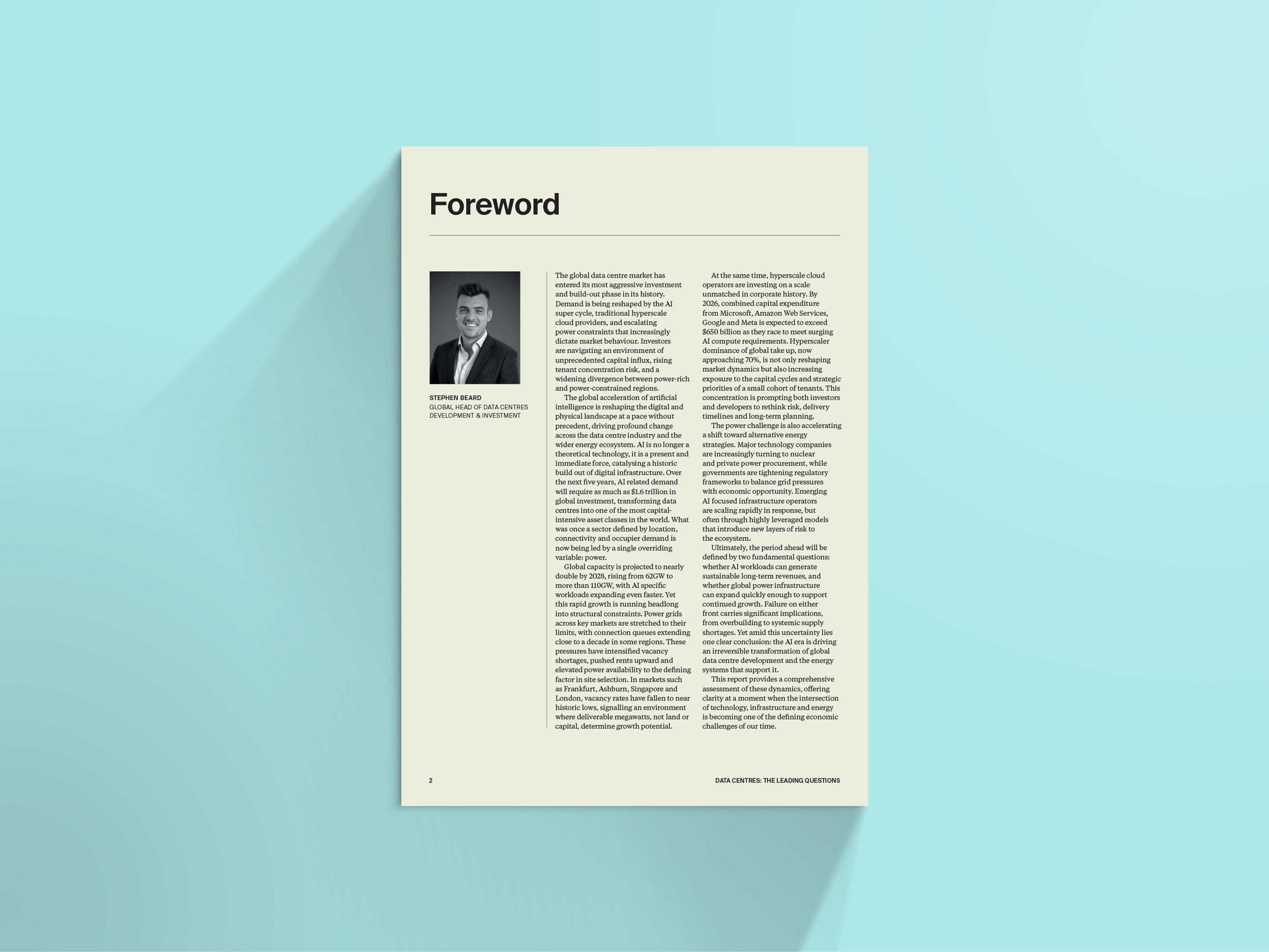 Image of Welcome to the Data Centres Global Report 2026