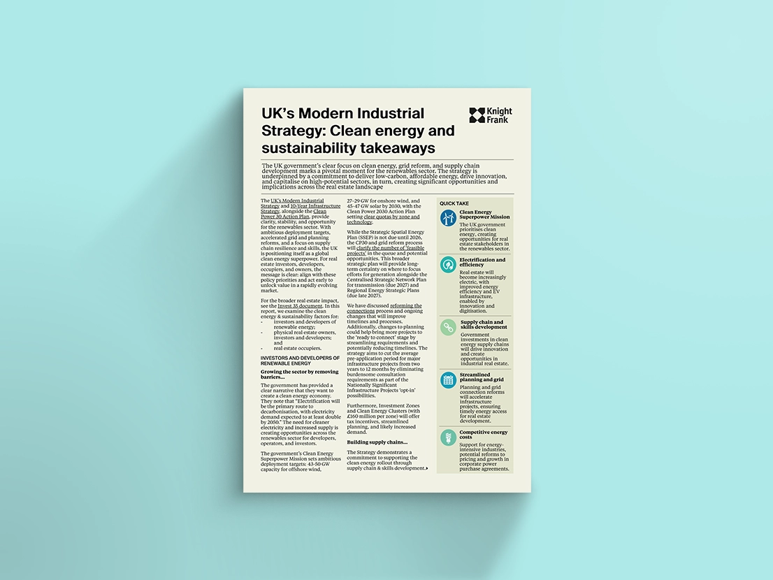 Image of UK's Modern Industrial Strategy