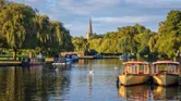 Boats on River Avon, UK