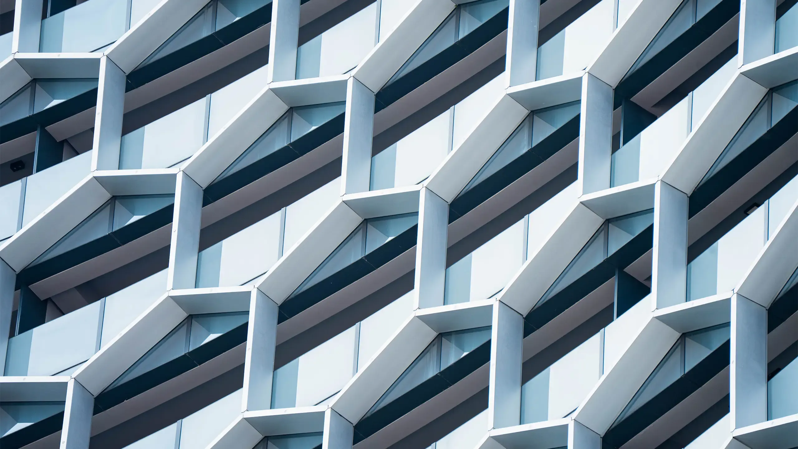 Full frame shot of modern building