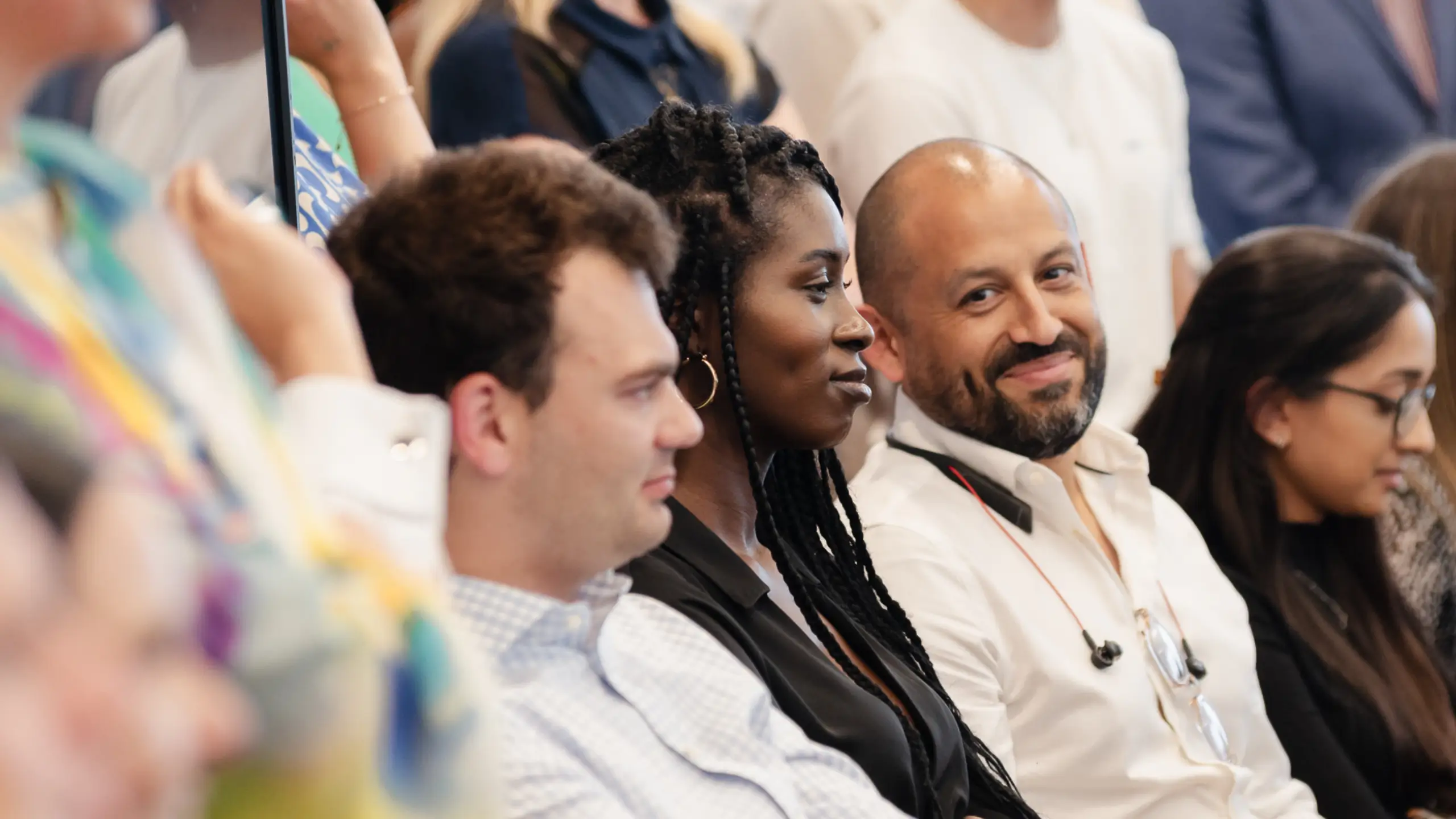 A group of Knight Frank staff attending a meeting