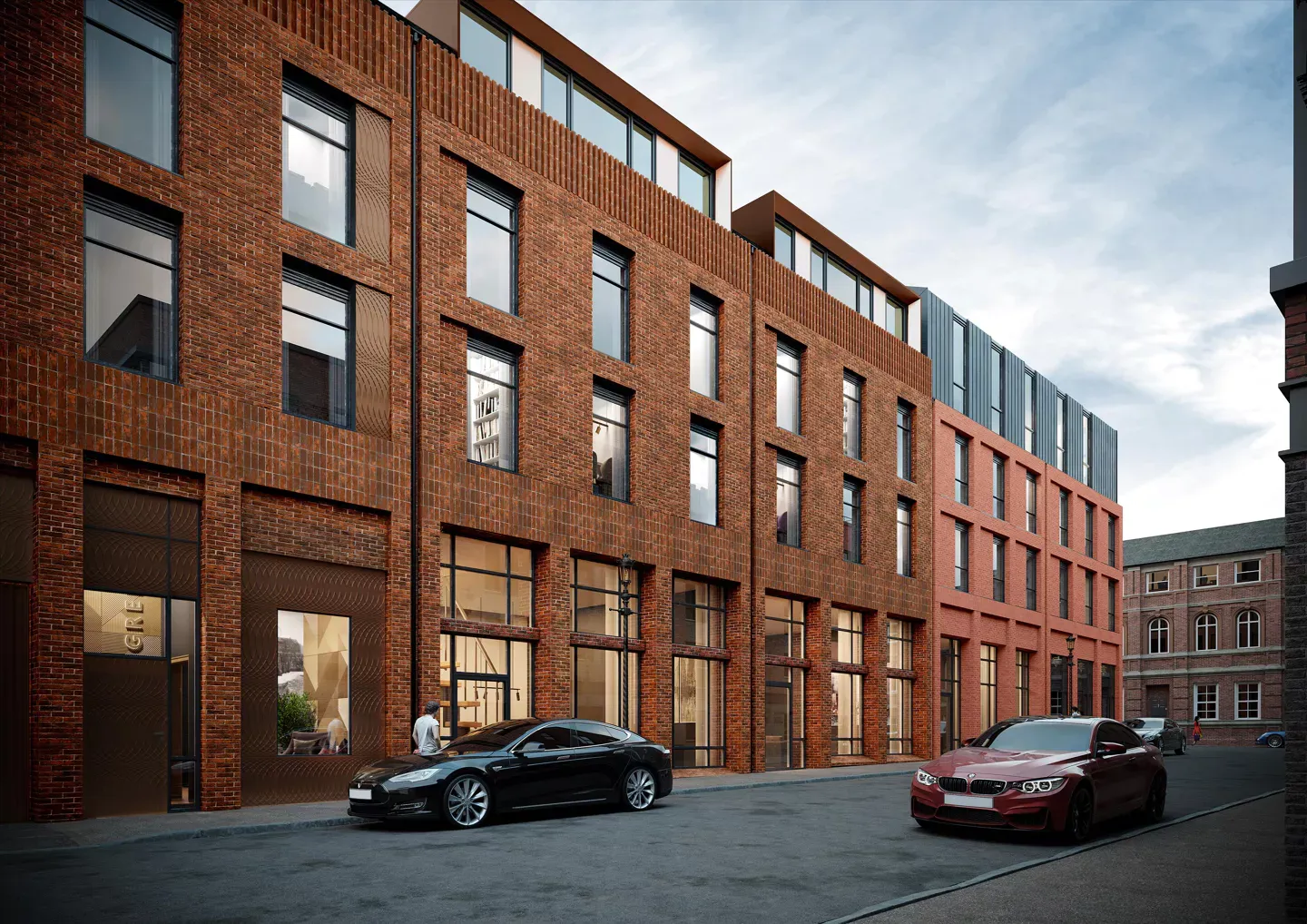 The Charles Green Residences development in Birmingham's Jewellery Quarter. 