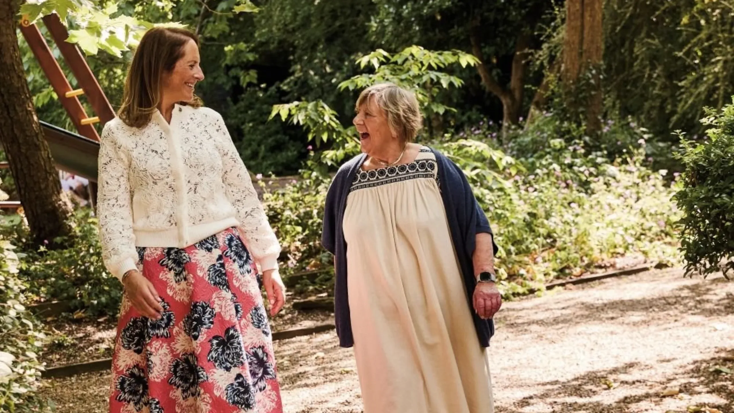 Sheila Robertson and Herbie Holder, head of Notting Hill lettings. 