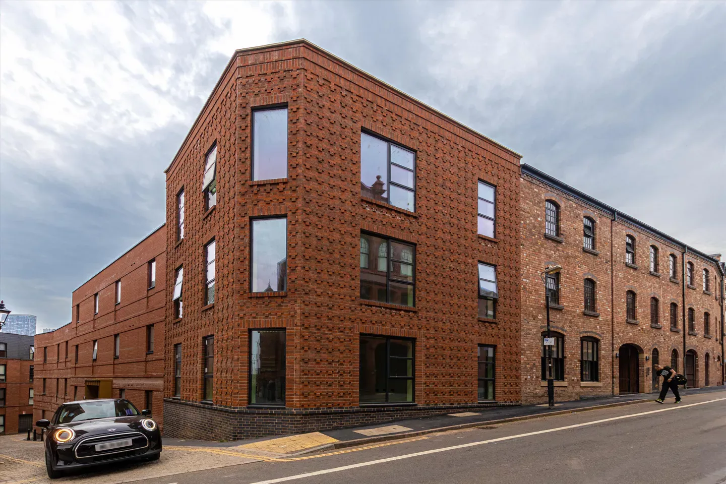 Scholars Quarter residential development in Birmingham, UK. 