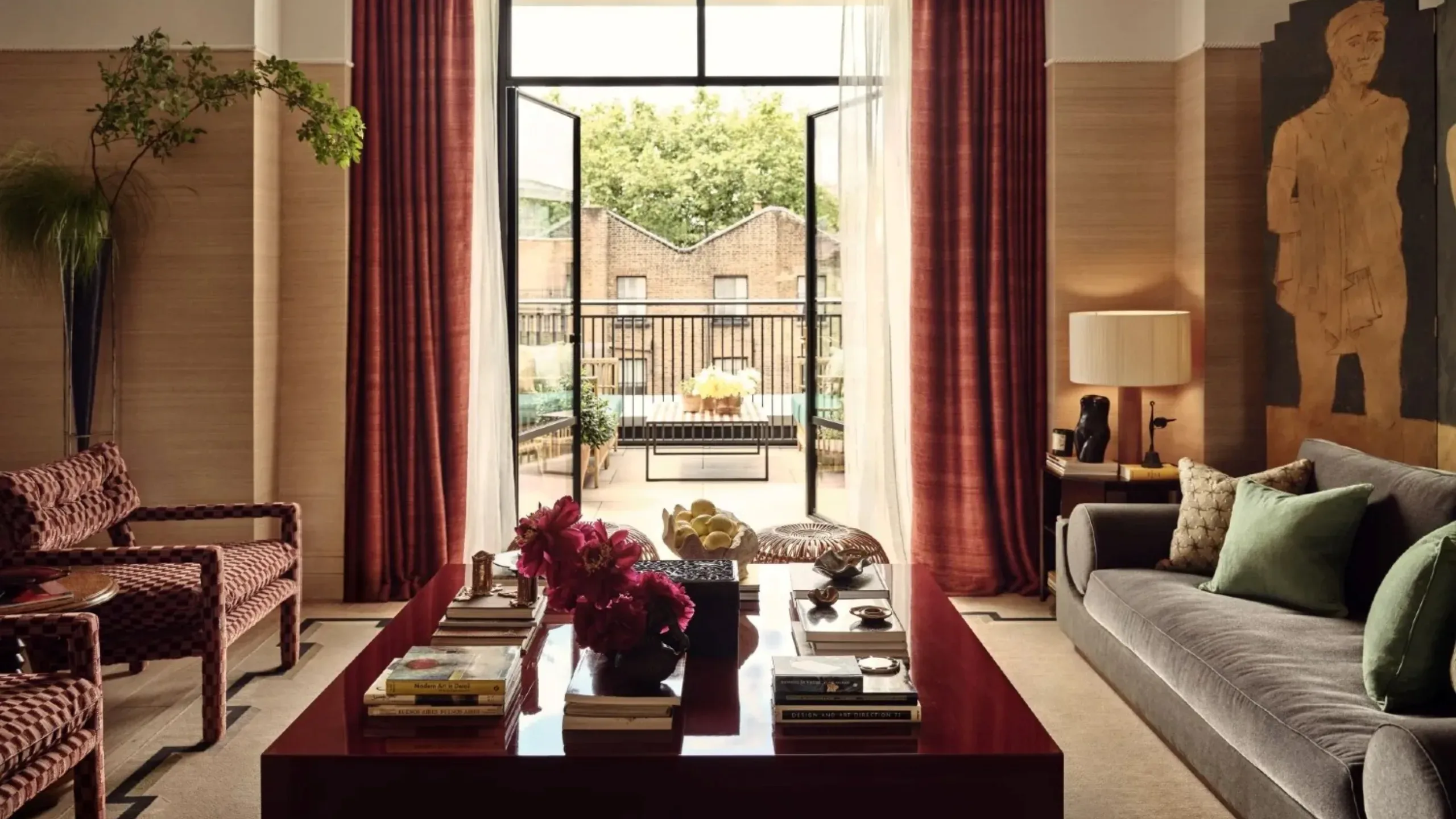 An interior shot of one of the residences at The Whiteley, a major redevelopment project in London's Bayswater area. 
