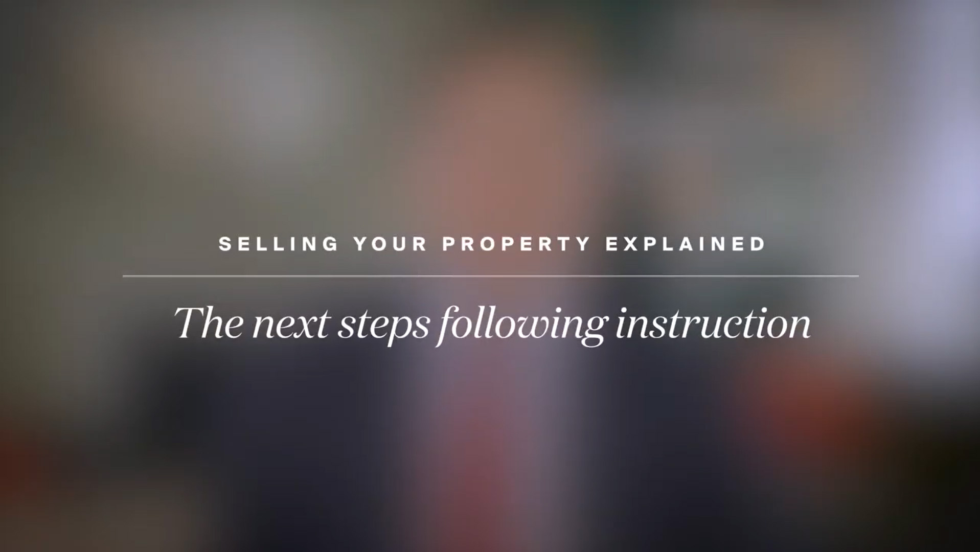 The next steps after instruction.