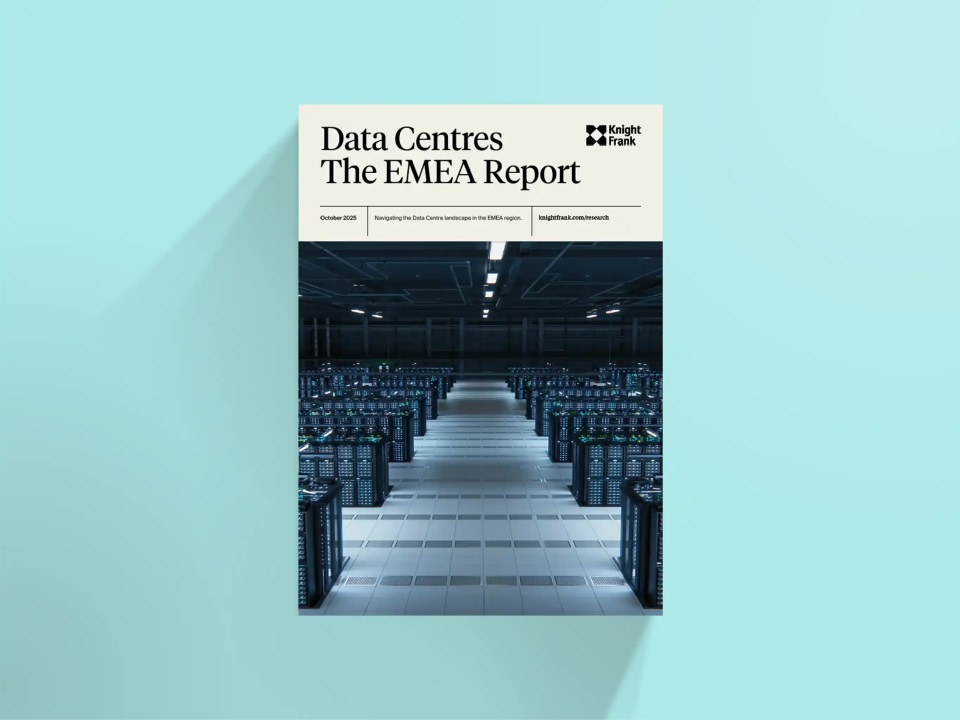 Data Centre report cover. 