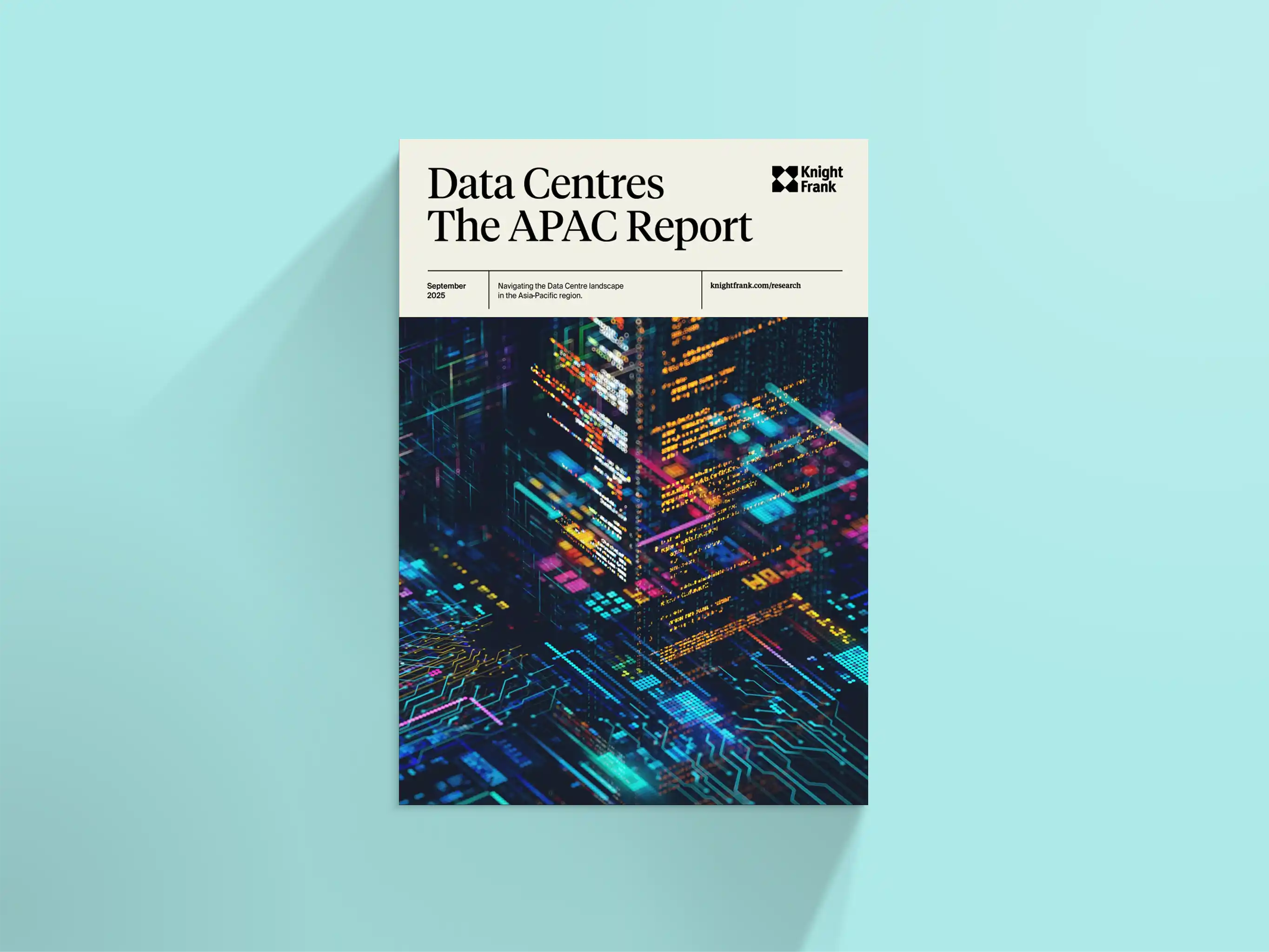 Data Centre - The APAC Report 2025 cover. 