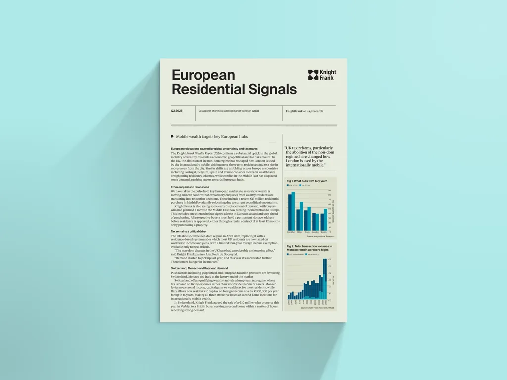 Image of European Residential Signals