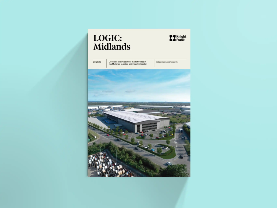 LOGIC Midlands Industrial report cover. 