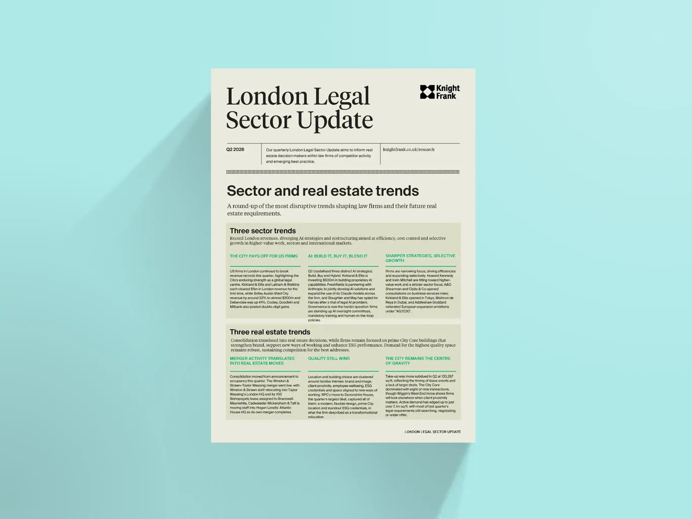 Image of London Legal Sector Update