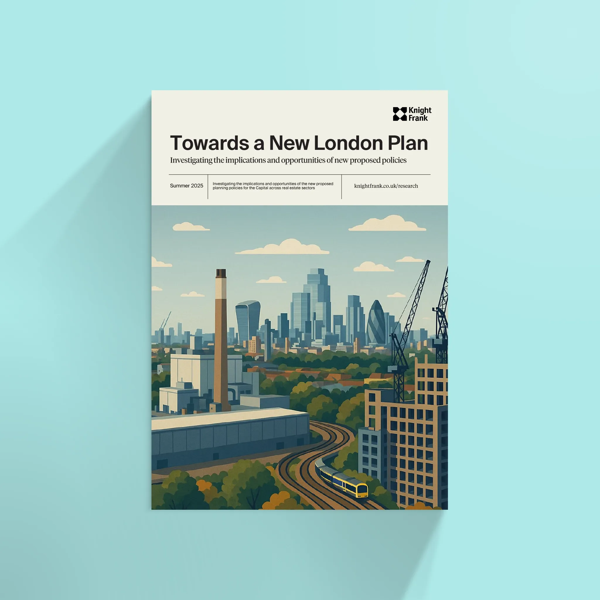 Towards a New London Plan report cover. 