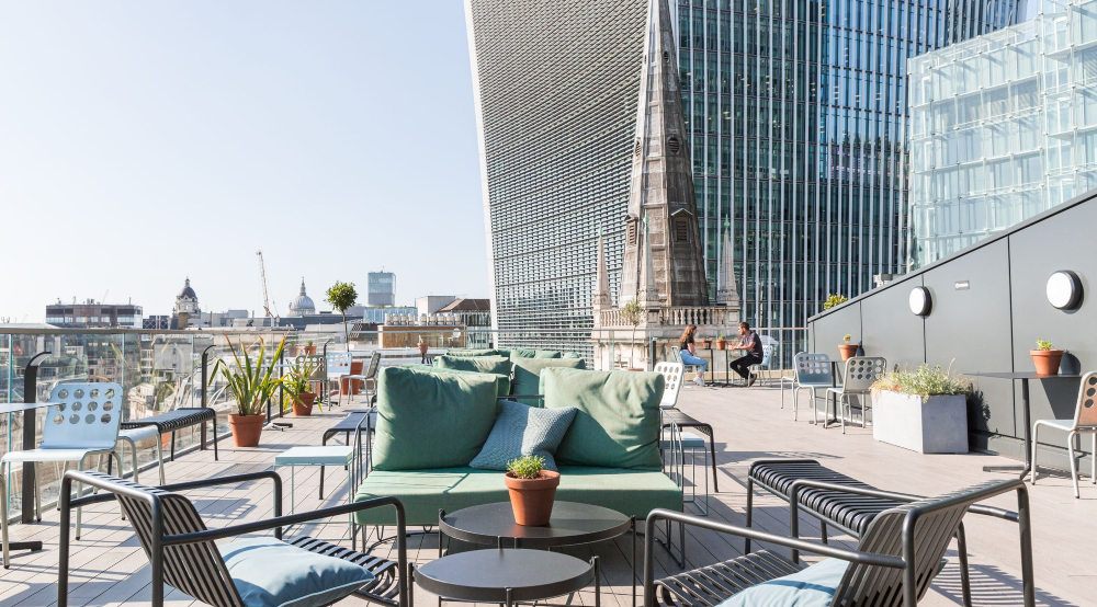 6 Offices in London With Incredible Roof Terraces