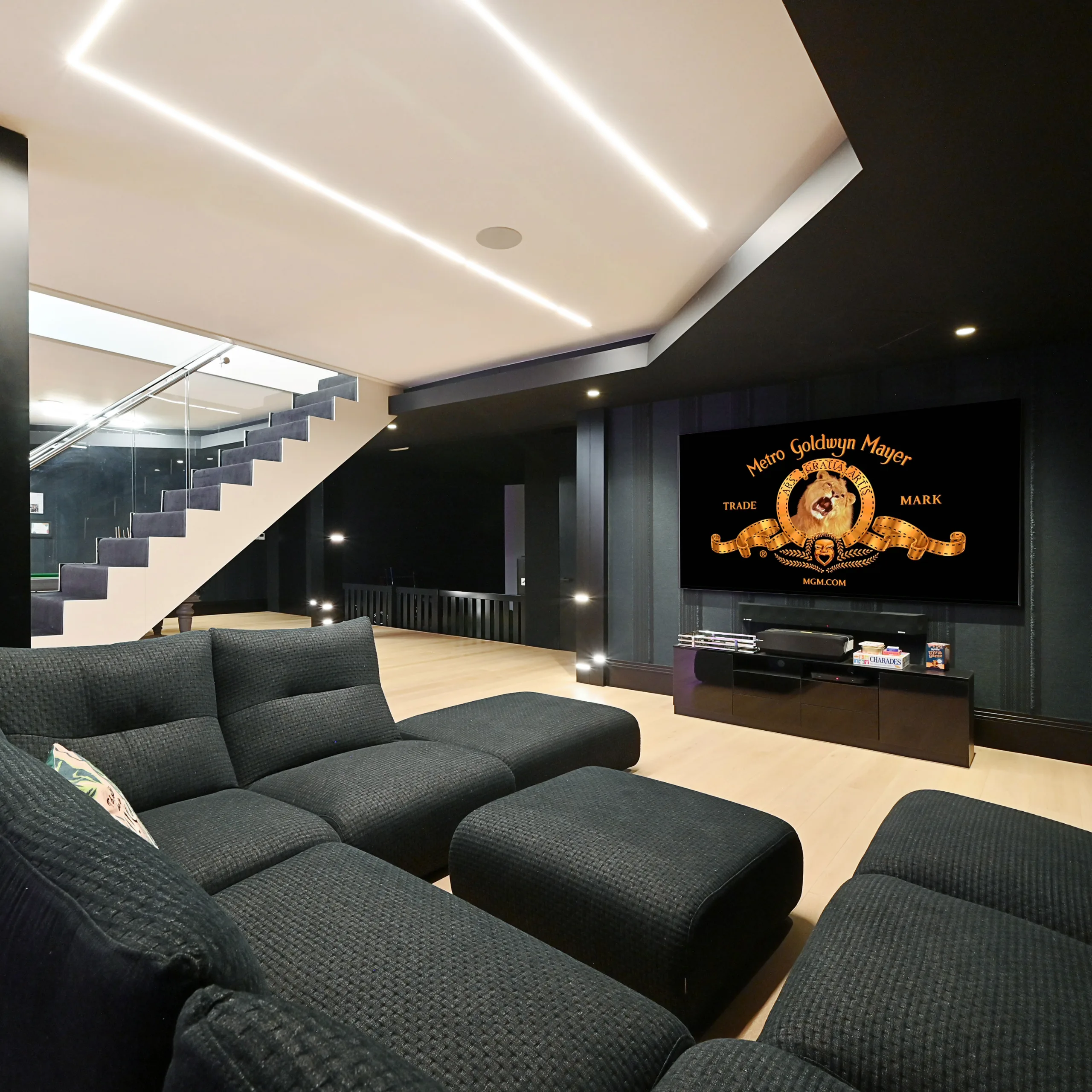 Image of Blockbuster London homes for sale with private cinemas