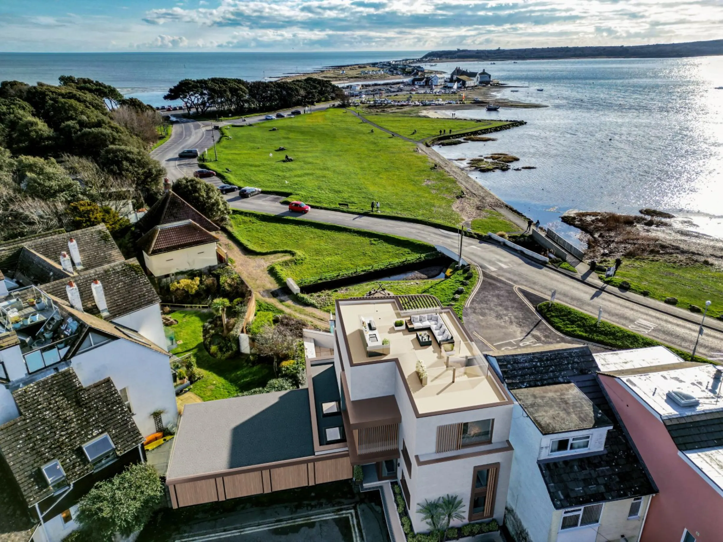 Image of Contemporary waterfront living on the South Coast