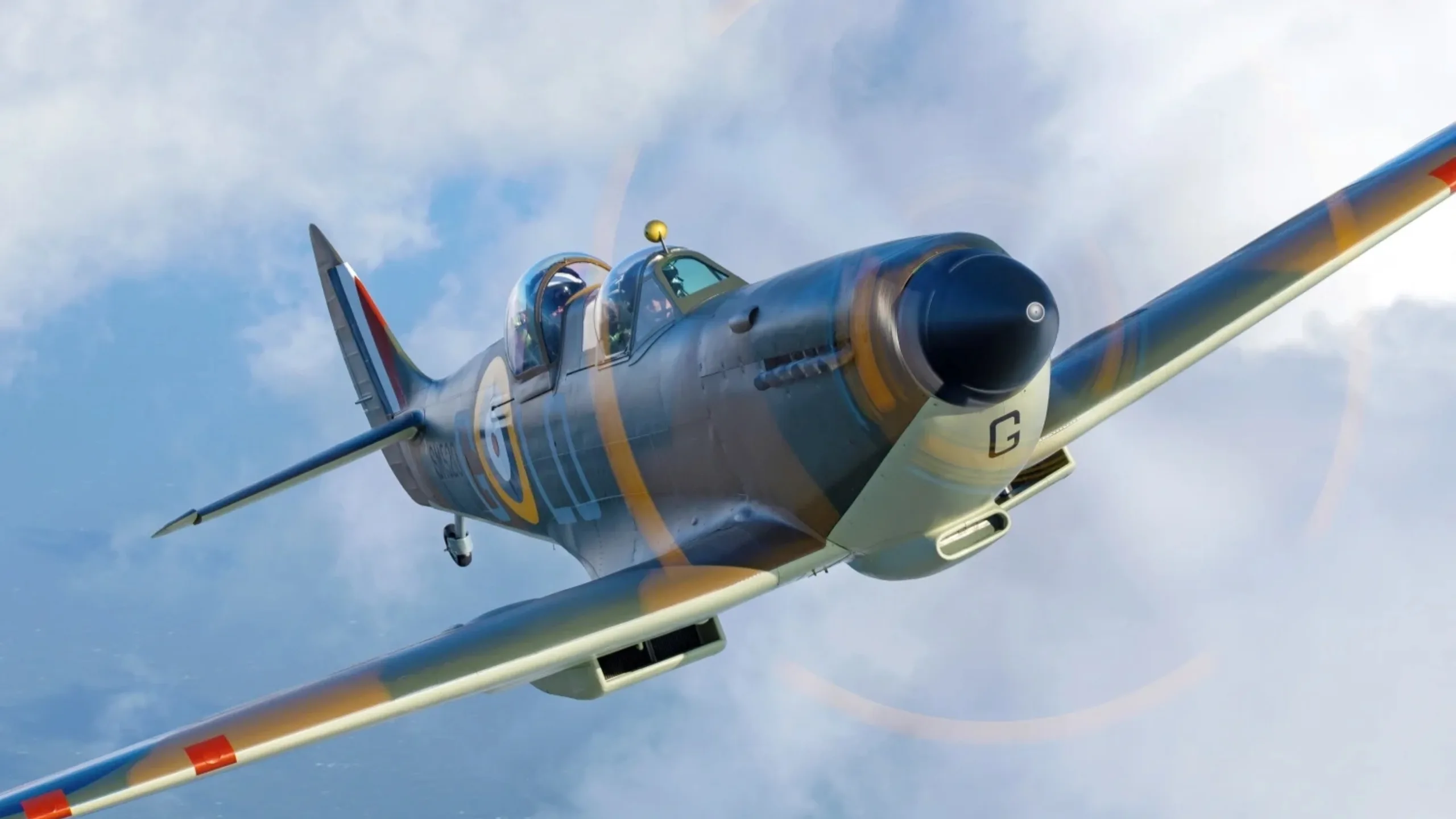 A two-seat Spitfire. Image &copy; Darren Harbar