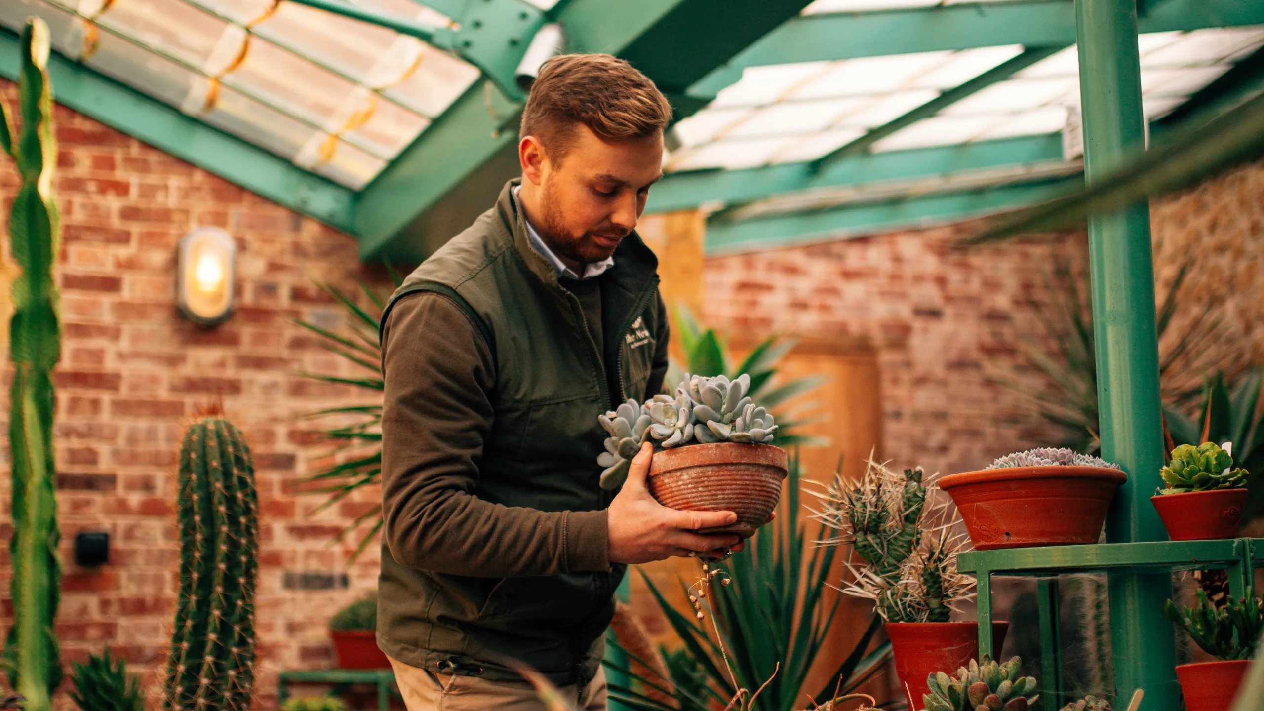 Harry Baldwin, Head Gardener at The Newt in Somerset