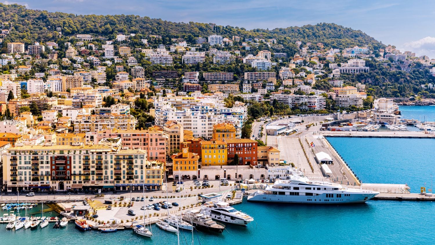 Yachts gather around the Rock of Monaco &copy; Alexander Spatari