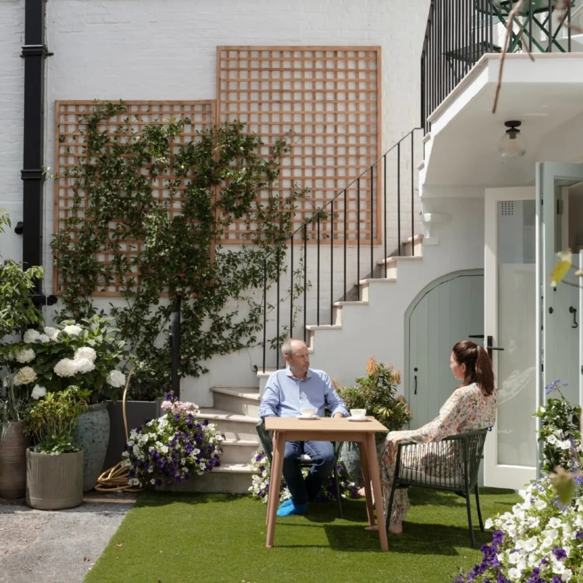 The Notting Hill mews house next door