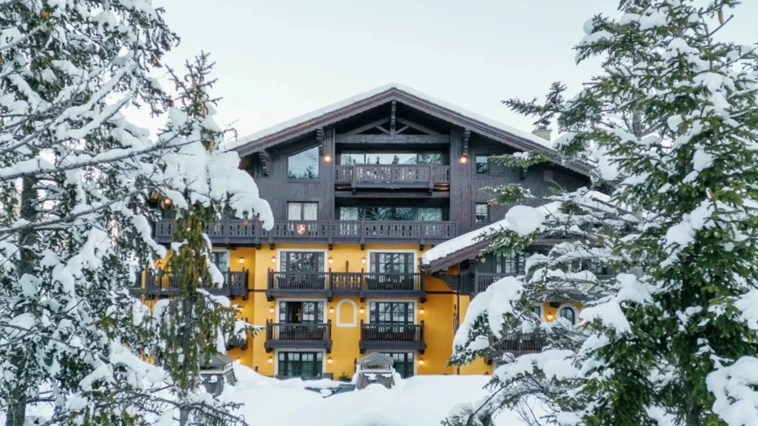 Cheval blanc courchevel exterior