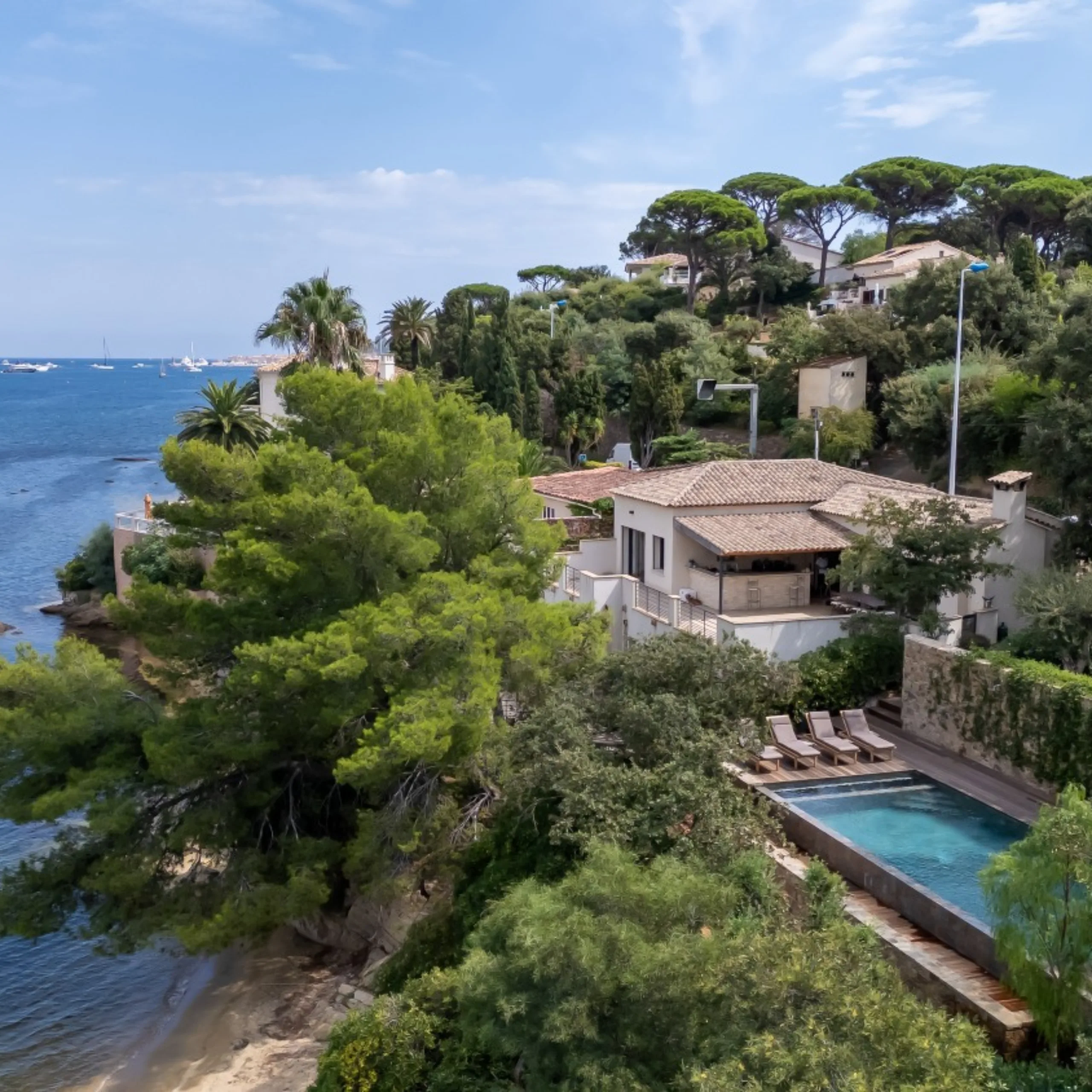 Image of A European waterfront home for all seasons